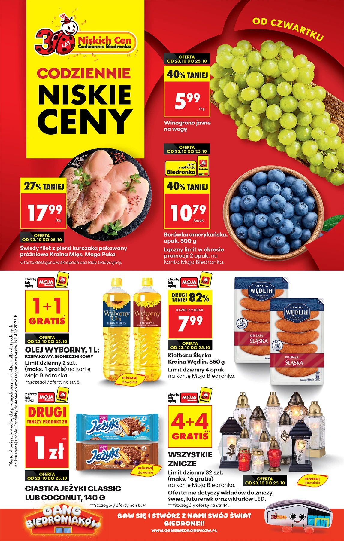 Gazetka Biedronka od 23.10.2025 do 29.10.2025 - W tym tygodniu