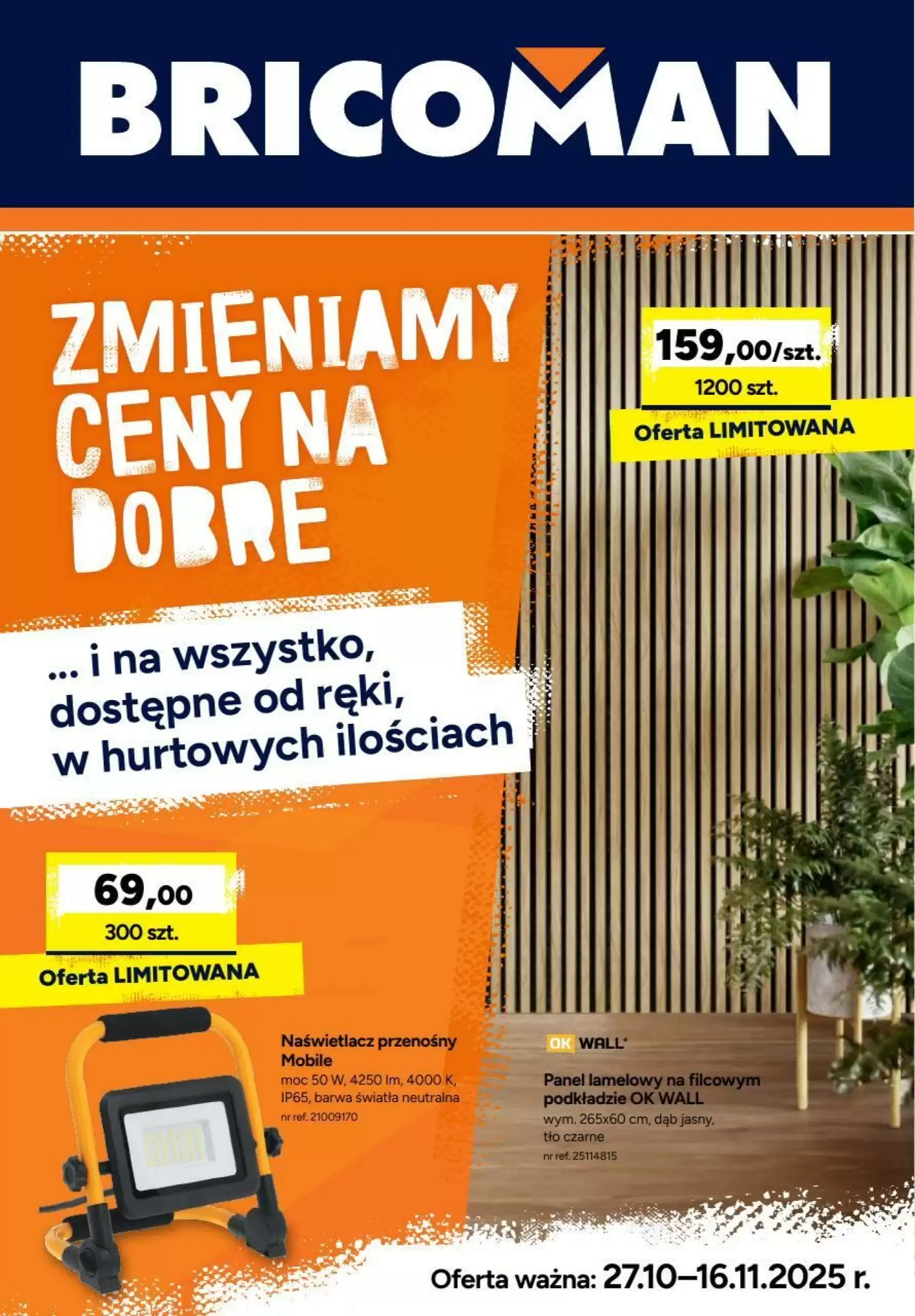 Bricoman Gazetka 27.10.2025 - 16.11.2025