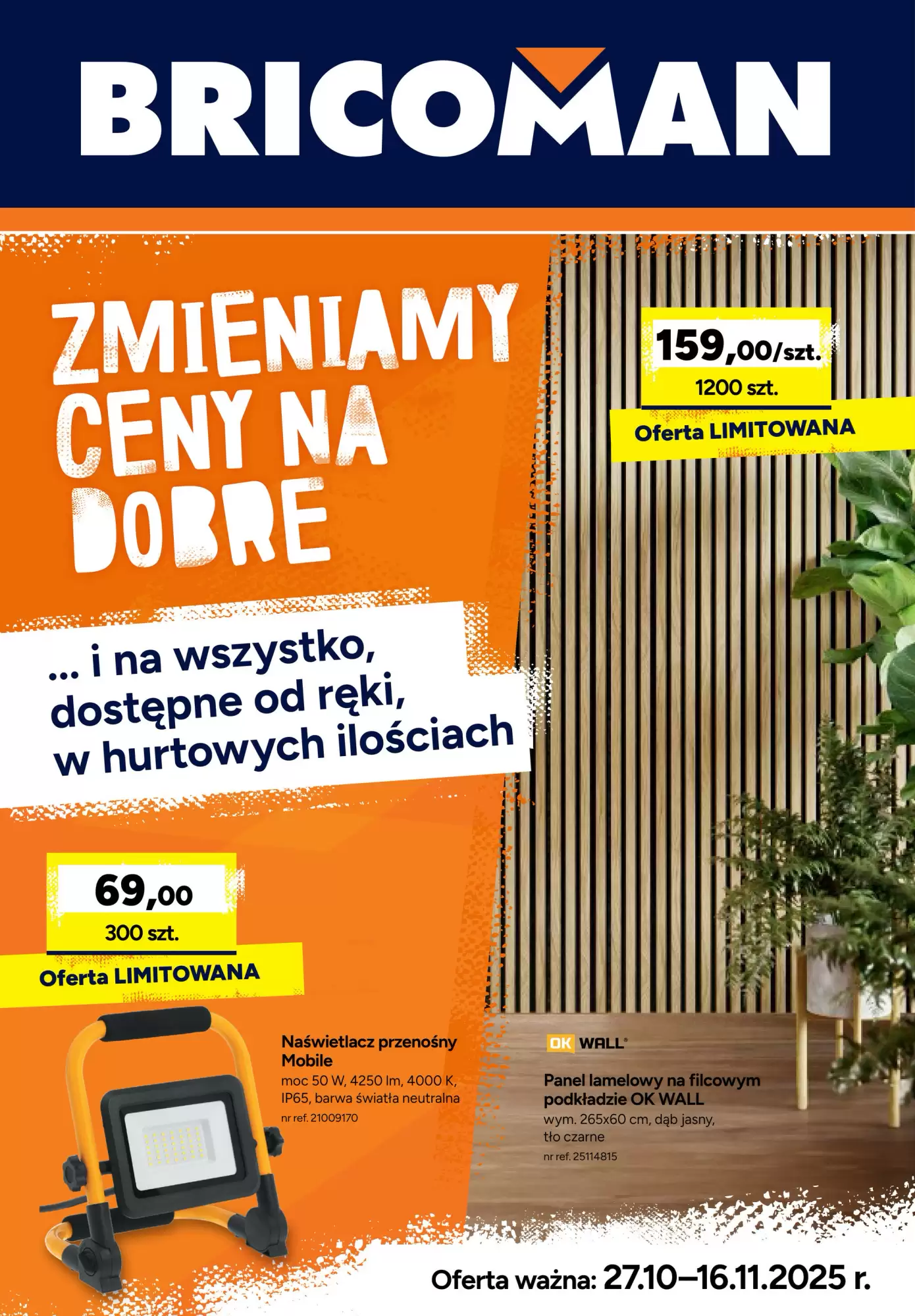Bricoman Gazetka 27.10.2025 - 16.11.2025