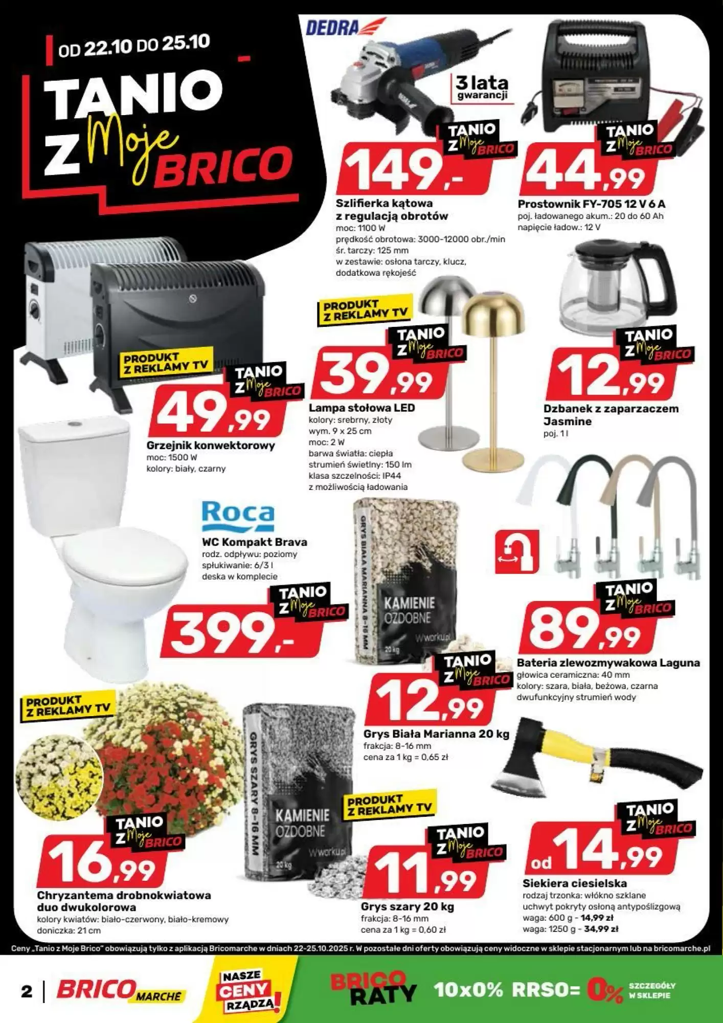 Bricomarche Gazetka 22.10.2025 - 25.10.2025