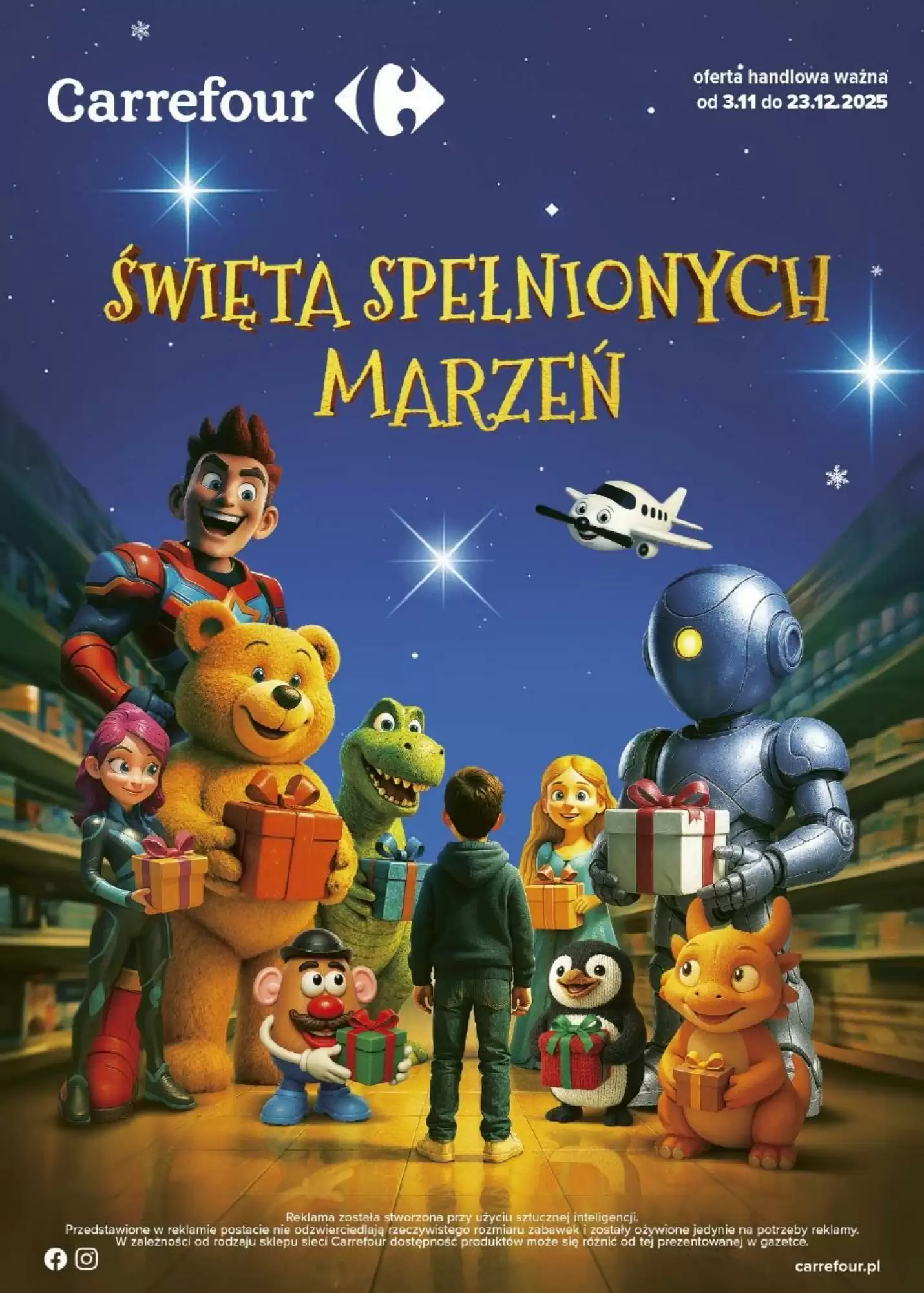 Carrefour Gazetka 03.11.2025 - 23.12.2025