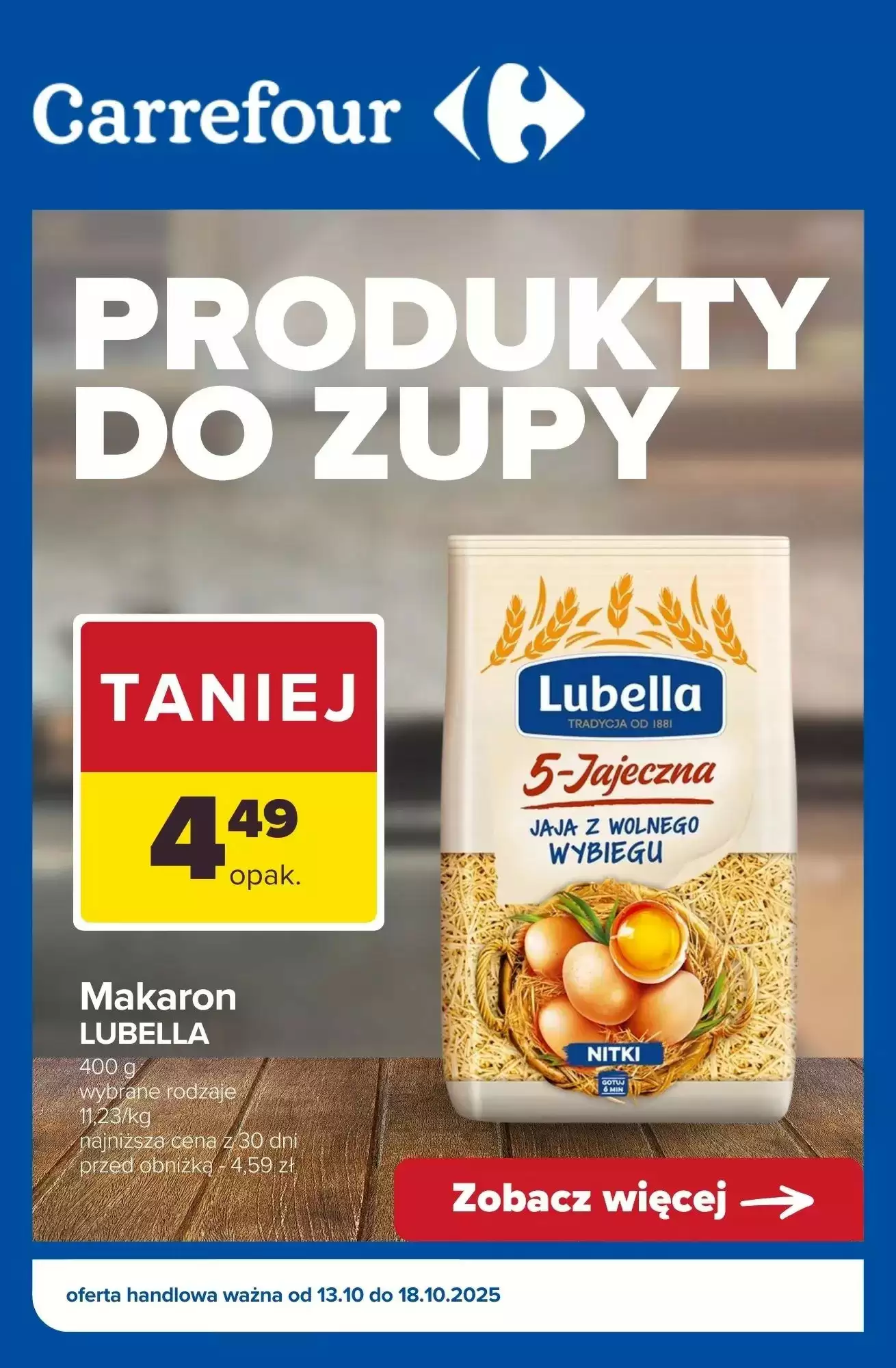 Carrefour Gazetka 13.10.2025 - 18.10.2025