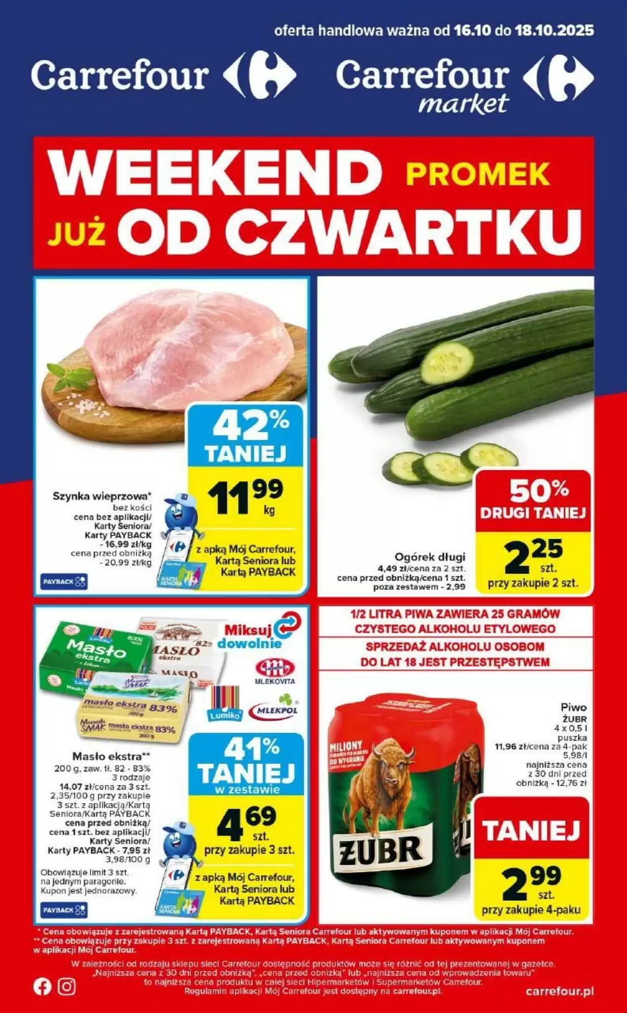 Carrefour Gazetka 16.10.2025 - 18.10.2025