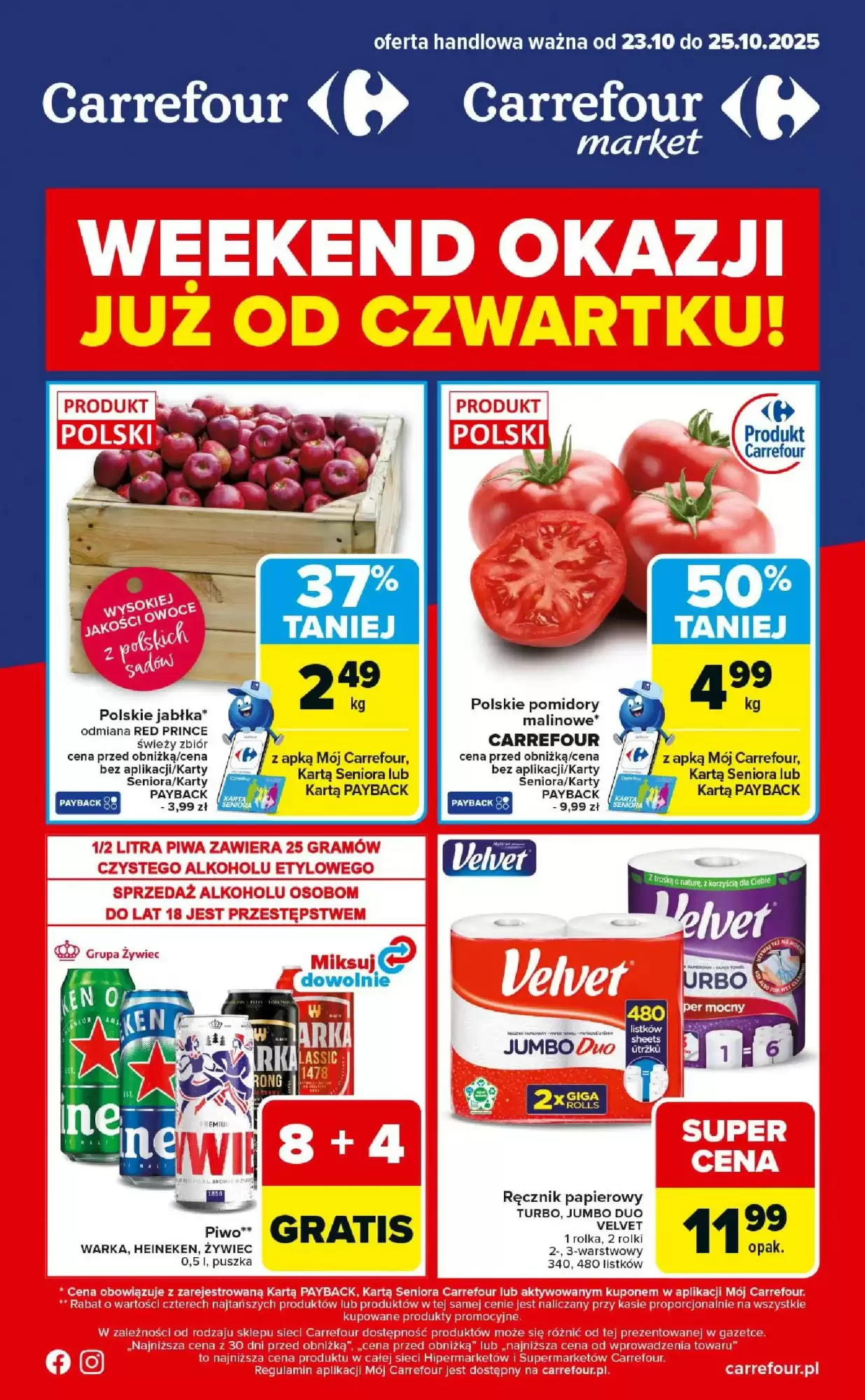 Carrefour Gazetka 23.10.2025 - 25.10.2025