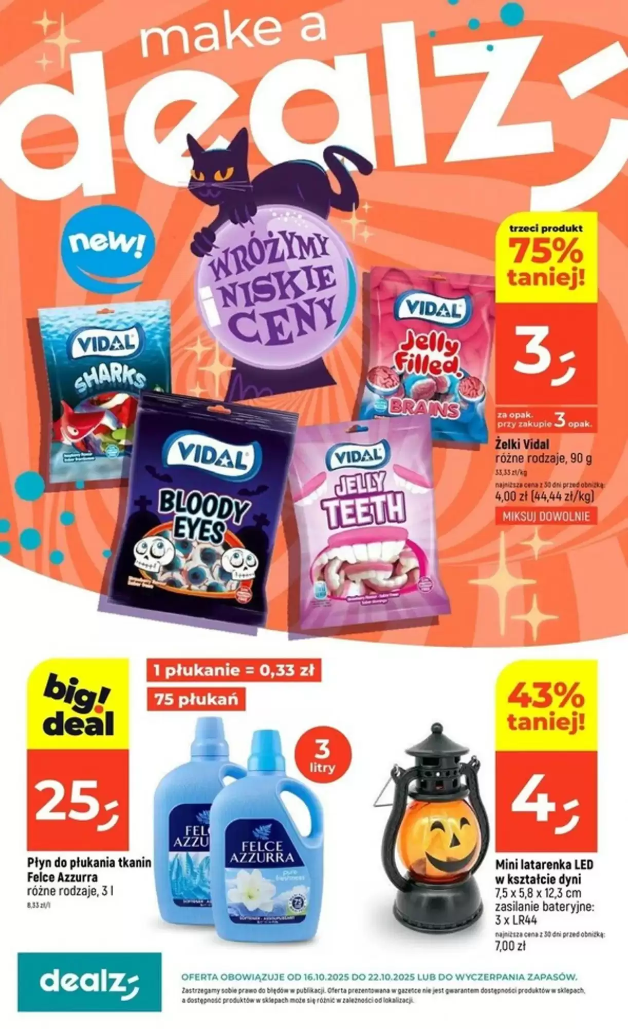 Dealz Gazetka 16.10.2025 - 22.10.2025