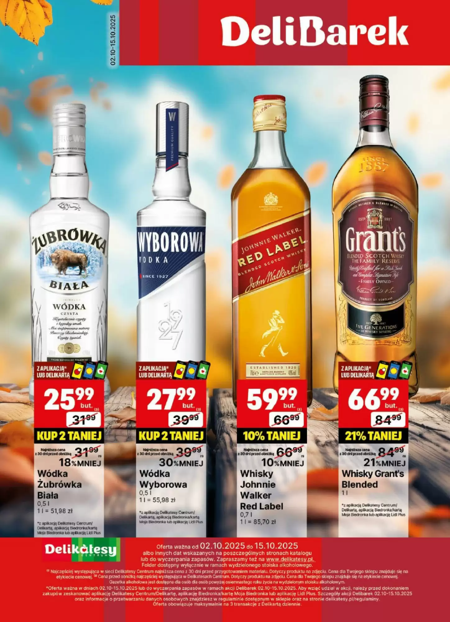 Delikatesy Centrum Gazetka 02.10.2025 - 15.10.2025