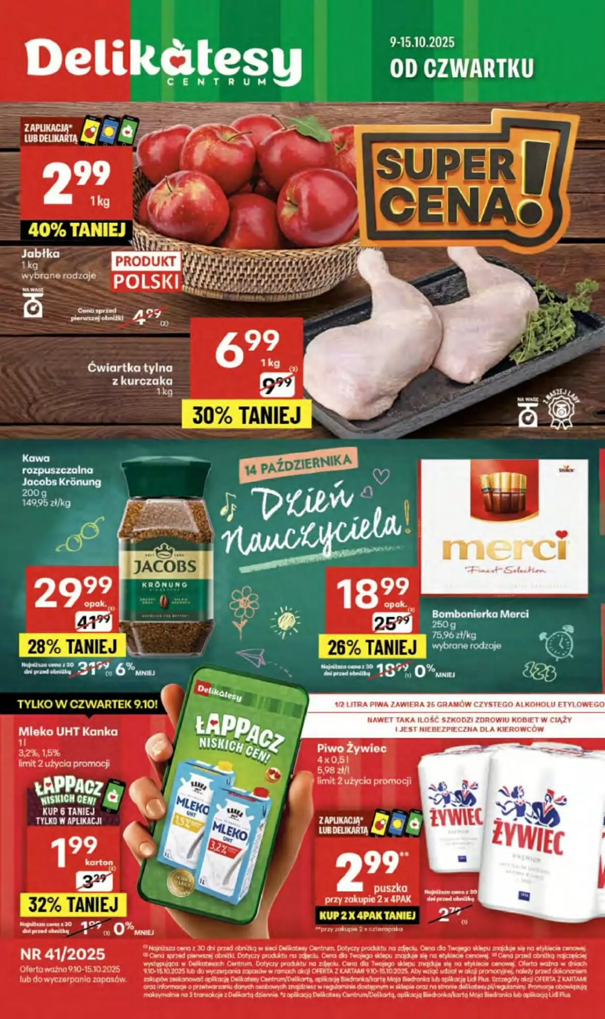 Delikatesy Centrum Gazetka 09.10.2025 - 15.10.2025