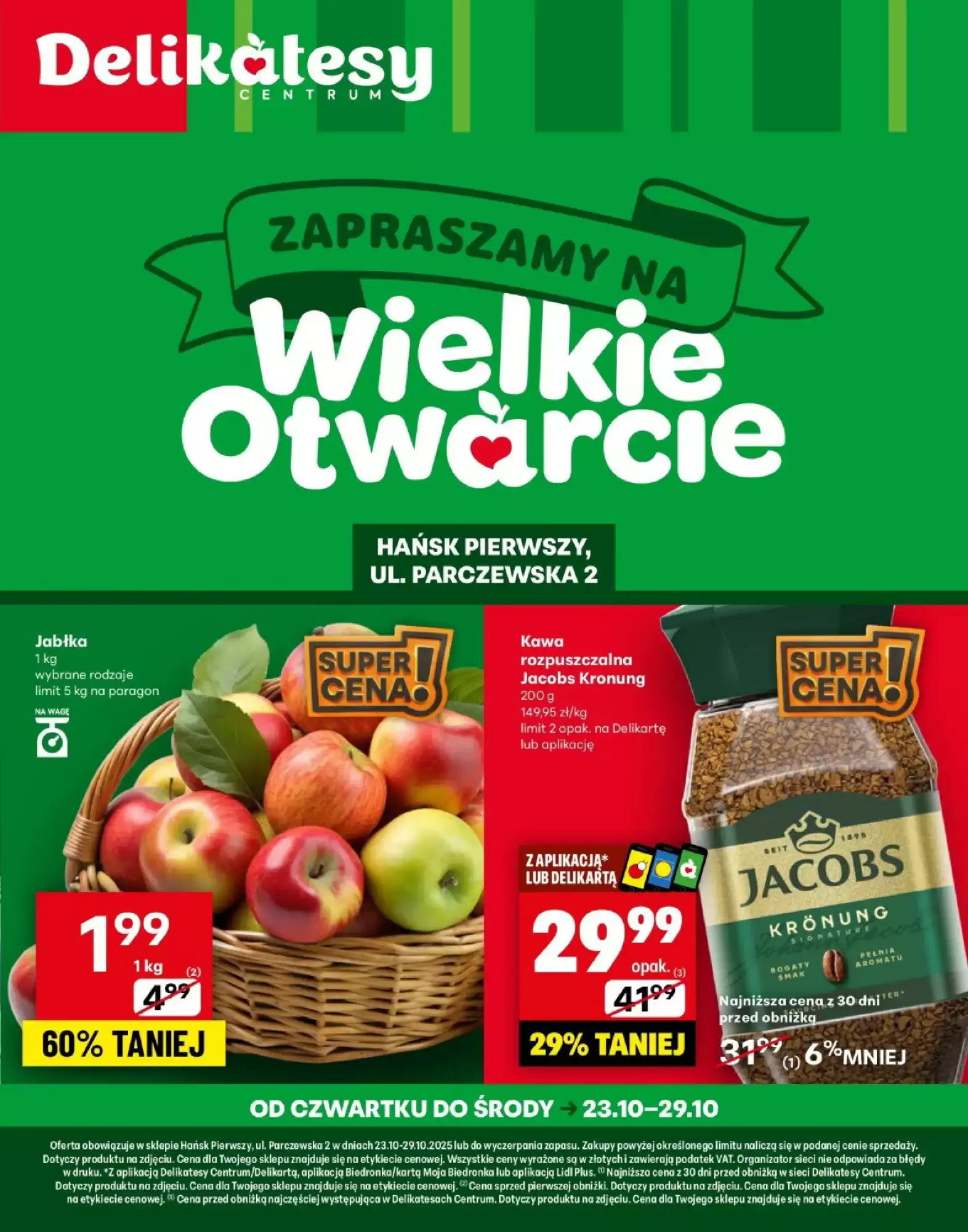 Delikatesy Centrum Gazetka 23.10.2025 - 29.10.2025