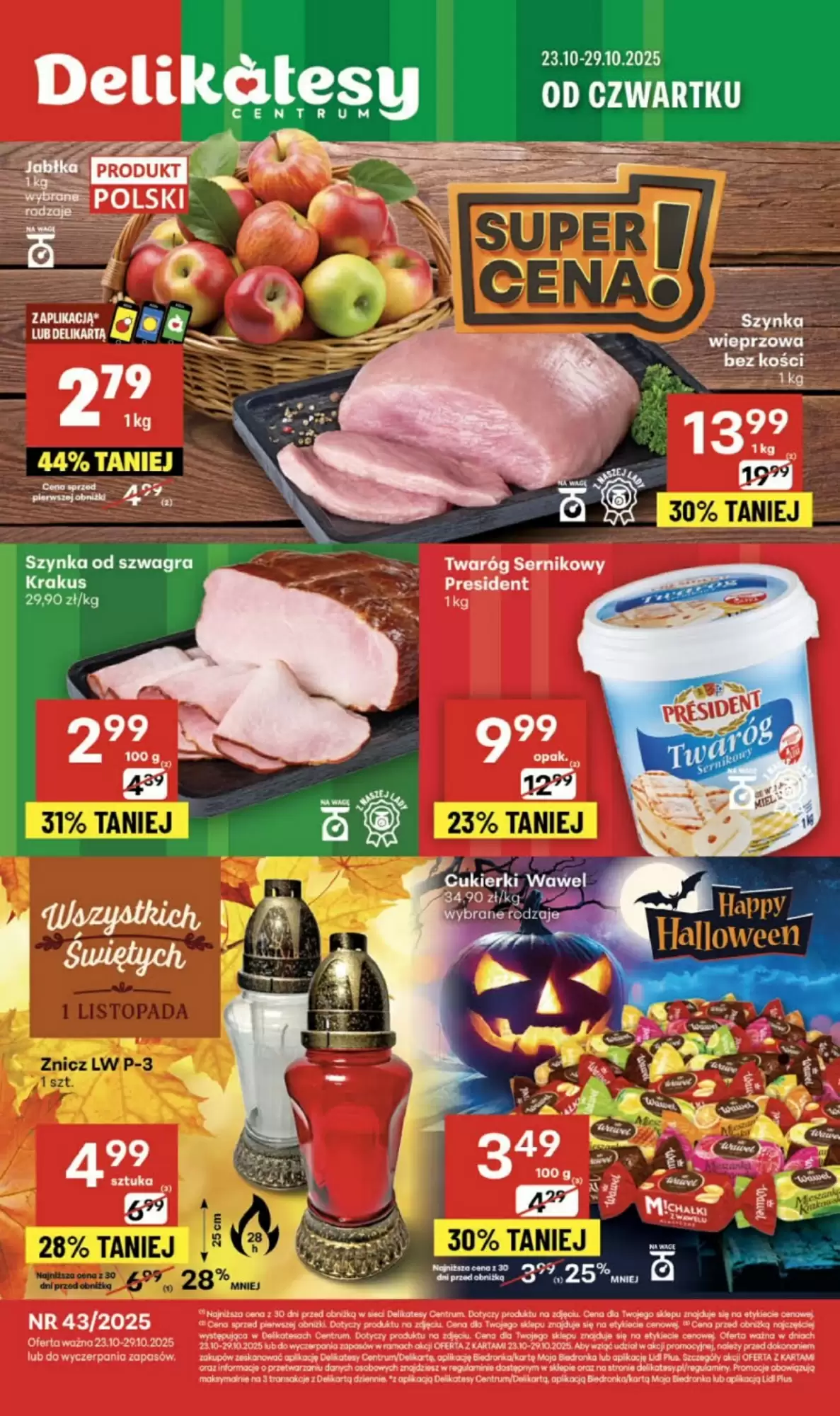 Delikatesy Centrum Gazetka 23.10.2025 - 29.10.2025