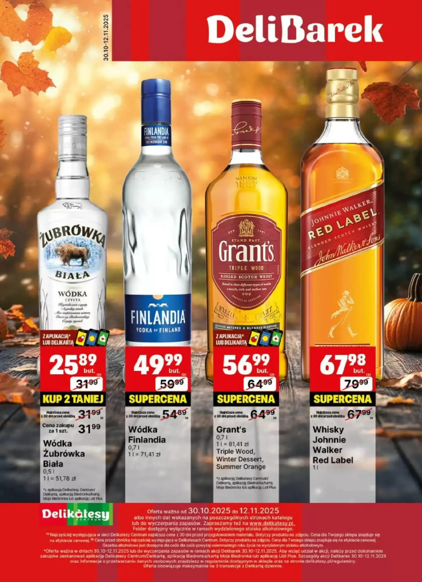 Delikatesy Centrum Gazetka 30.10.2025 - 12.11.2025