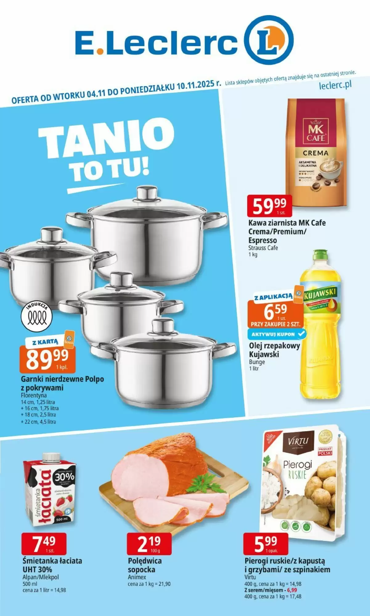 E.Leclerc Gazetka 04.11.2025 - 10.11.2025