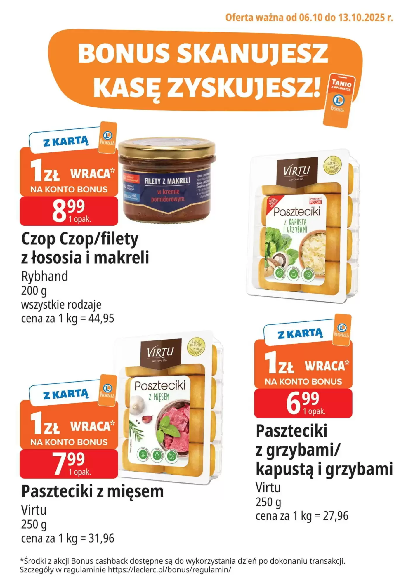 E.Leclerc Gazetka 06.10.2025 - 13.10.2025