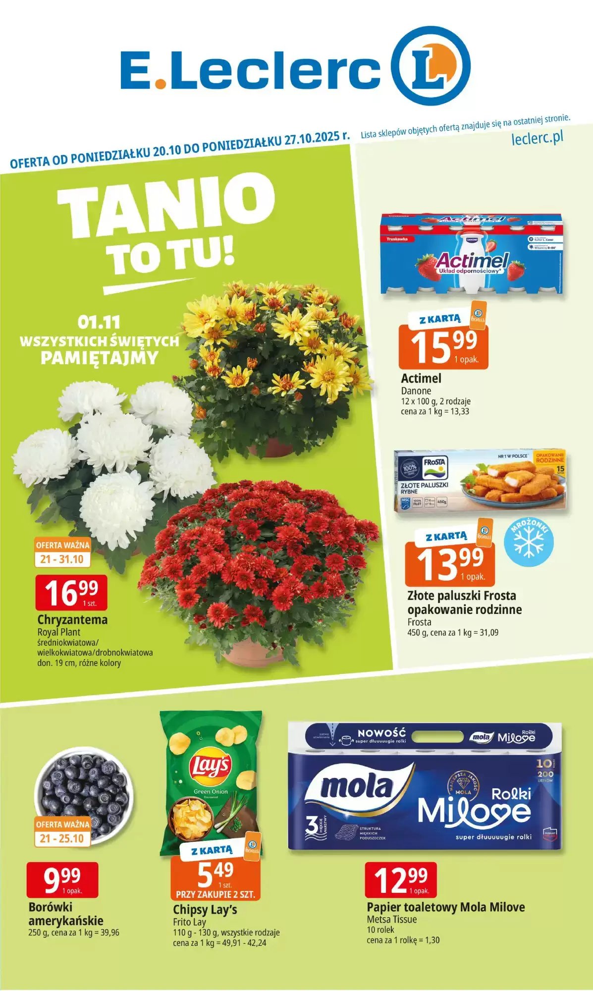 E.Leclerc Gazetka 20.10.2025 - 27.10.2025