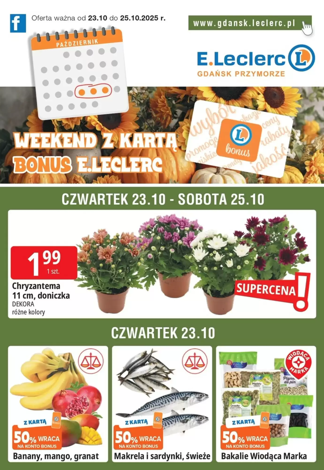 E.Leclerc Gazetka 23.10.2025 - 25.10.2025