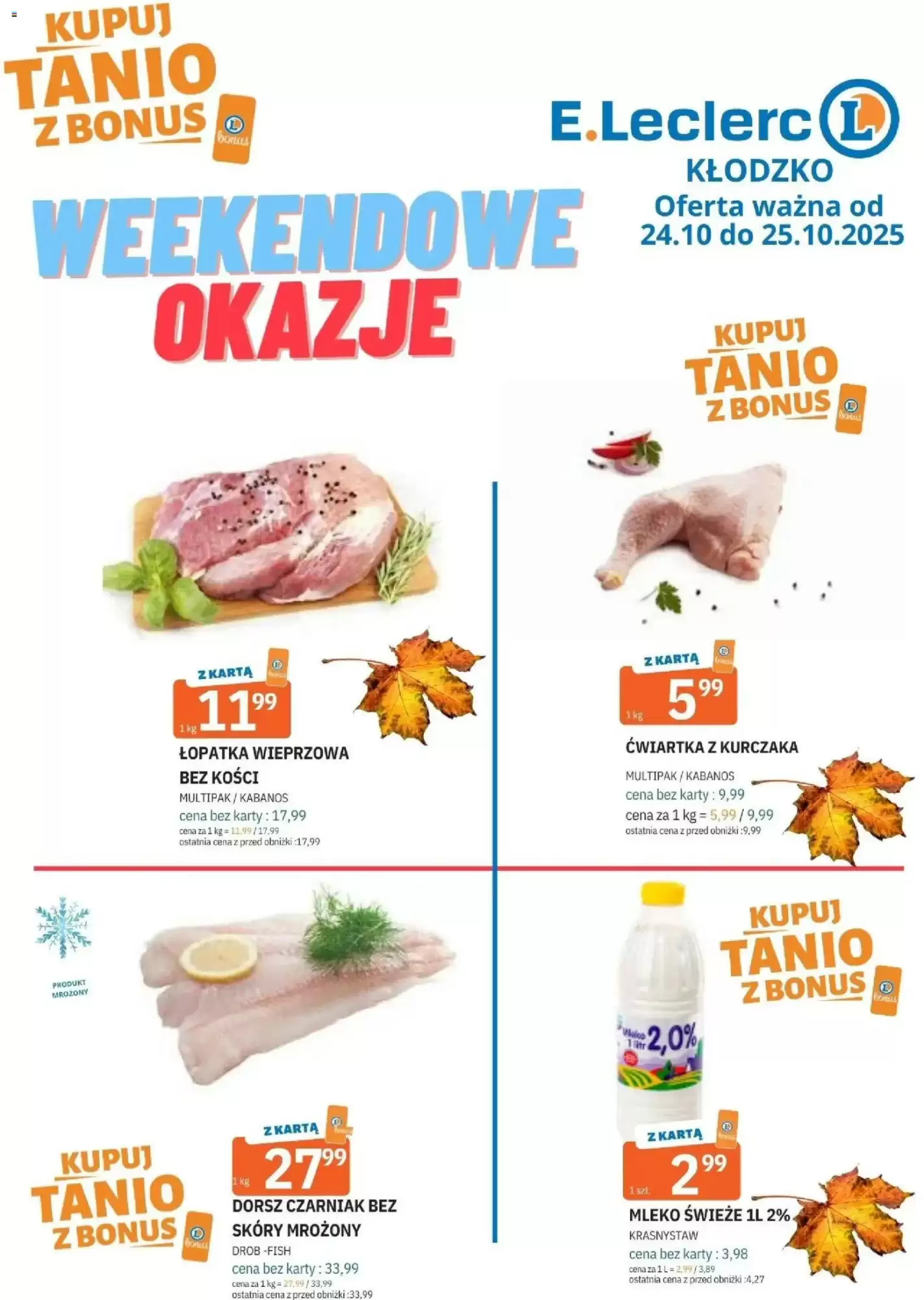 E.Leclerc Gazetka 24.10.2025 - 25.10.2025