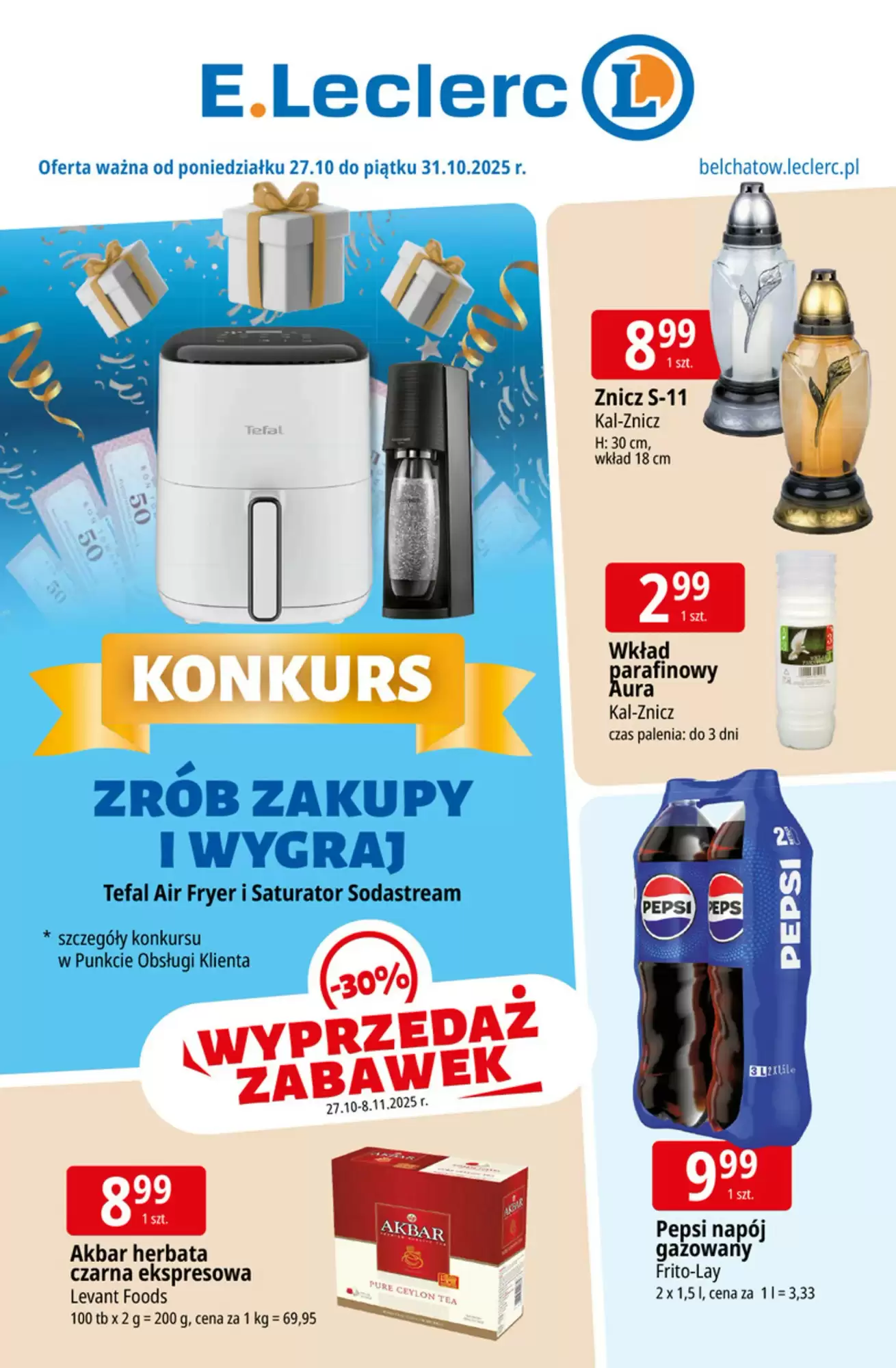 E.Leclerc Gazetka 27.10.2025 - 31.10.2025