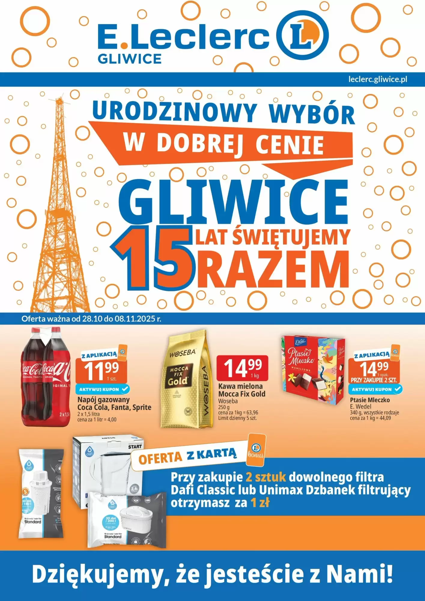 E.Leclerc Gazetka 28.10.2025 - 08.11.2025