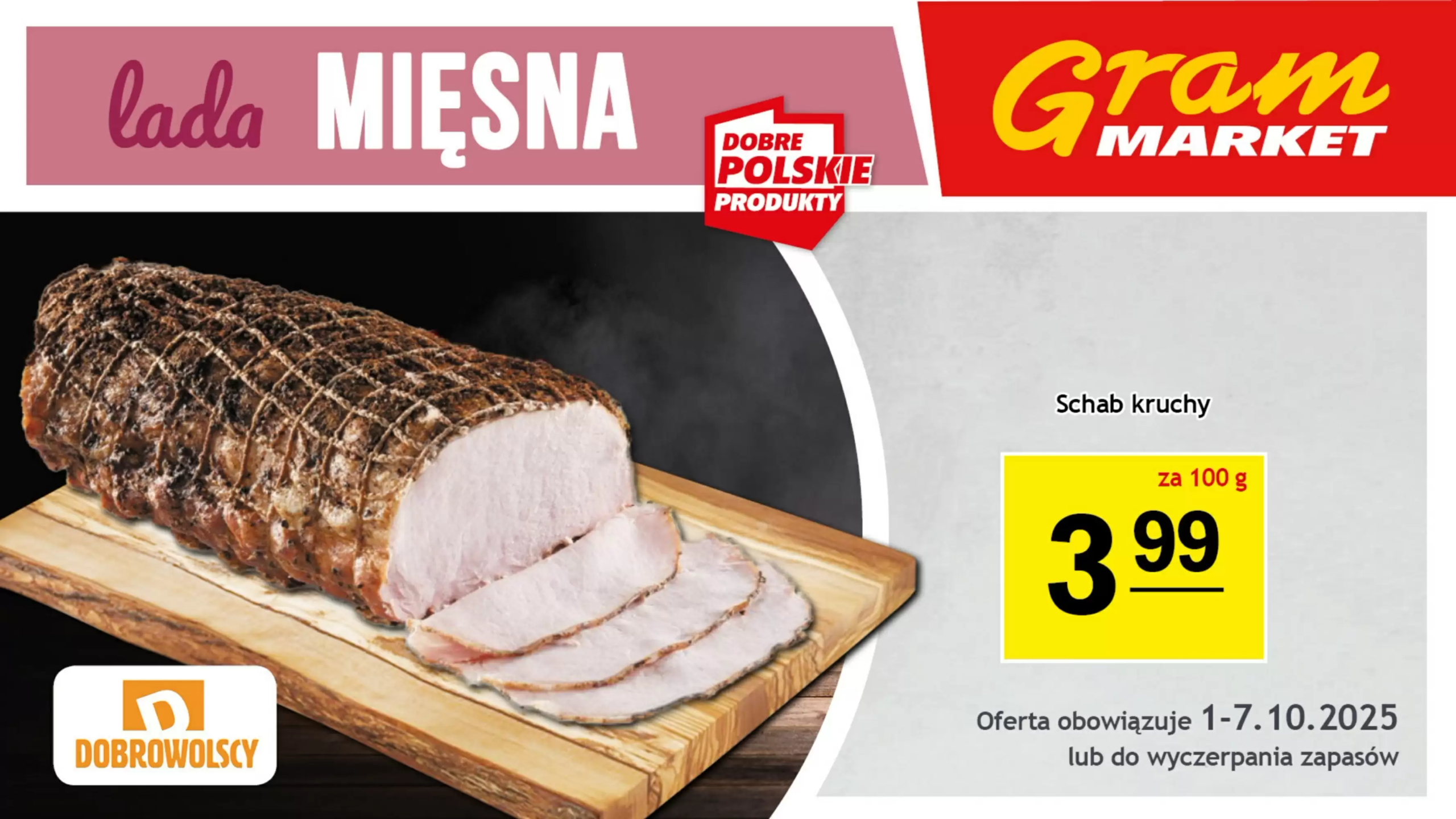 Gram Market Gazetka 01.10.2025 - 07.10.2025