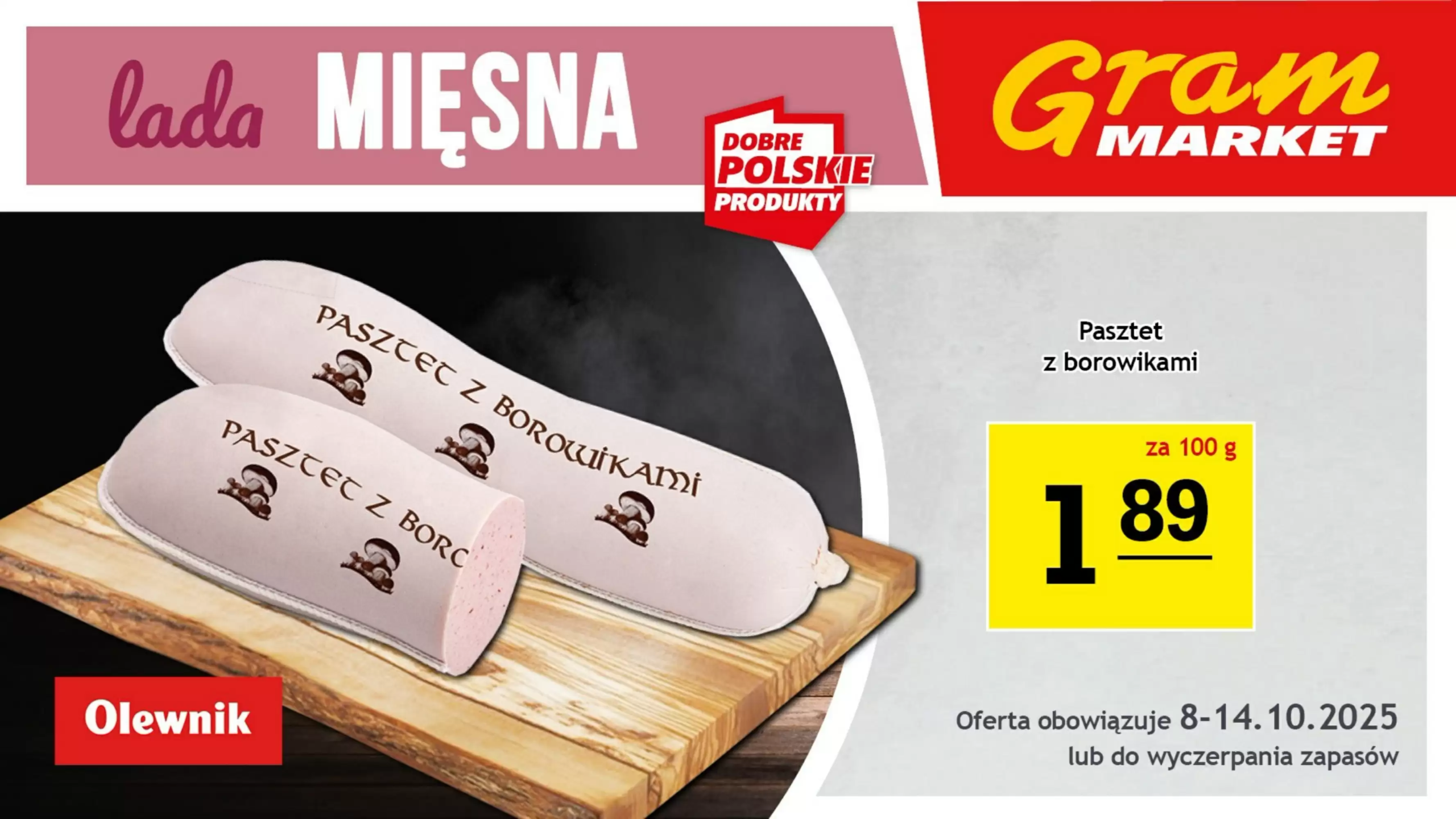 Gram Market Gazetka 08.10.2025 - 14.10.2025