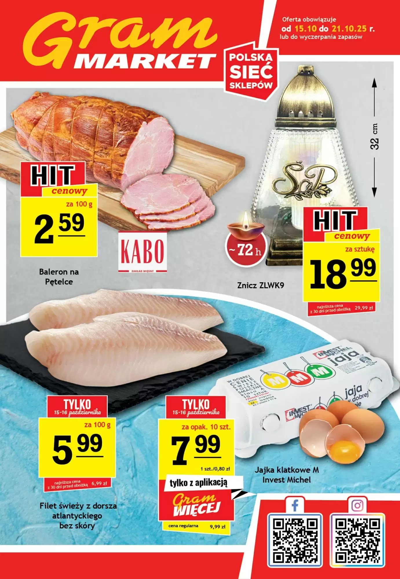 Gram Market Gazetka 15.10.2025 - 21.10.2025