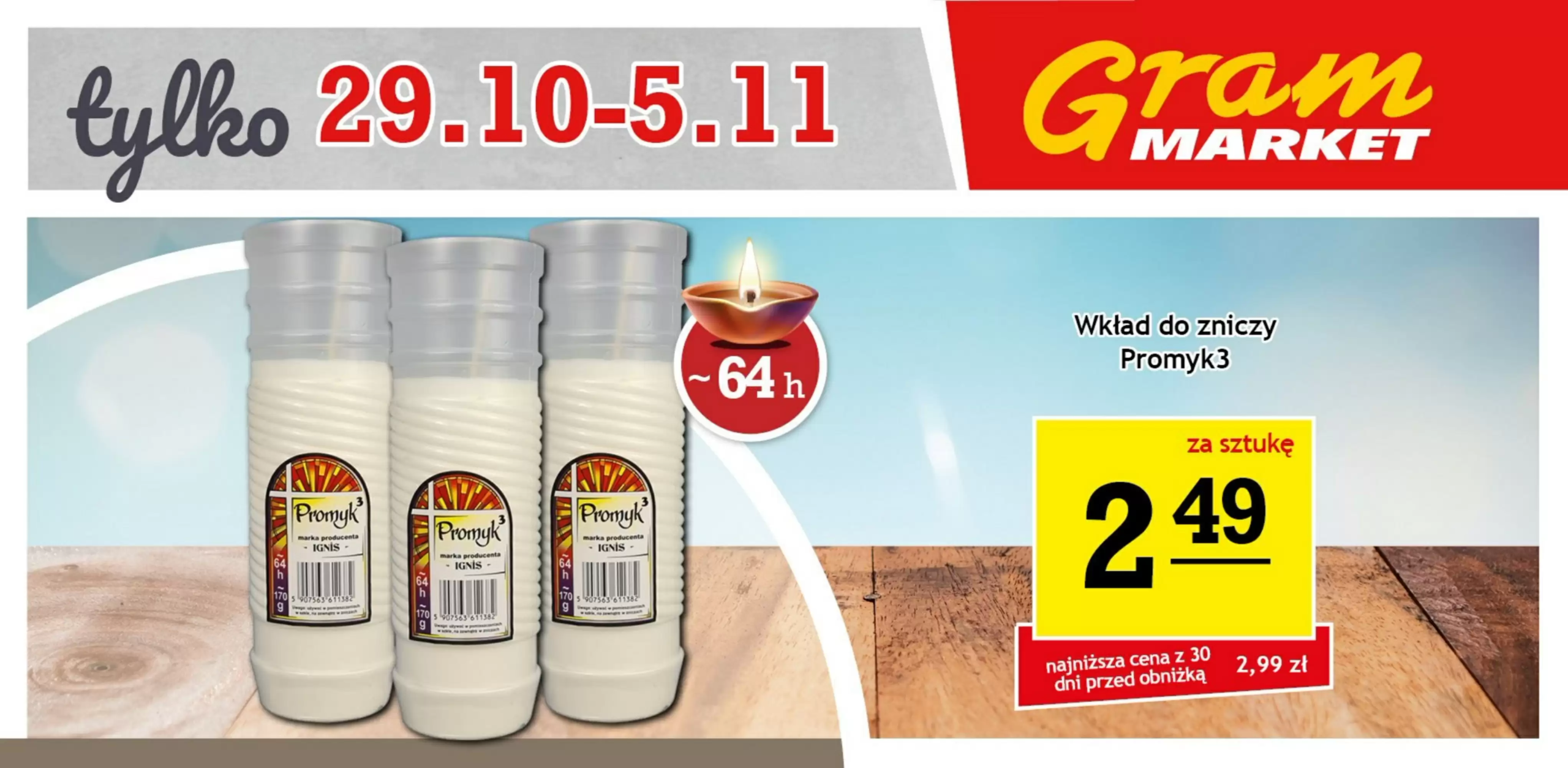 Gram Market Gazetka 29.10.2025 - 05.11.2025