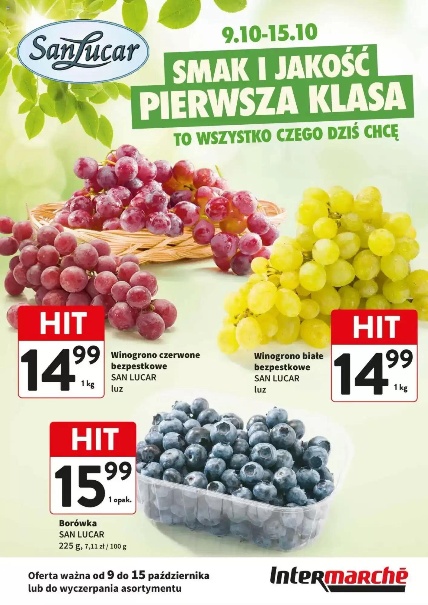 Intermarche Gazetka 09.10.2025 - 15.10.2025