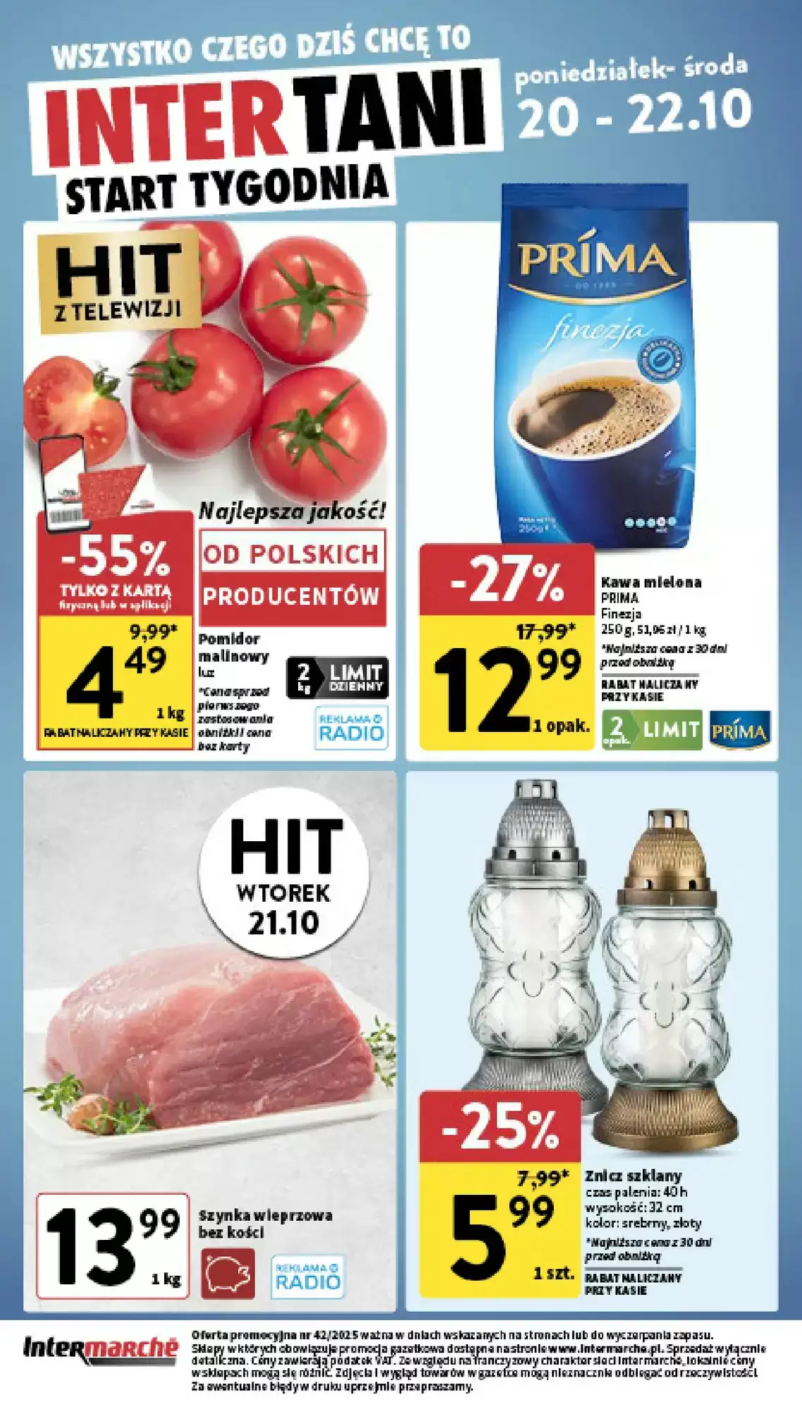 Intermarche Gazetka 20.10.2025 - 22.10.2025