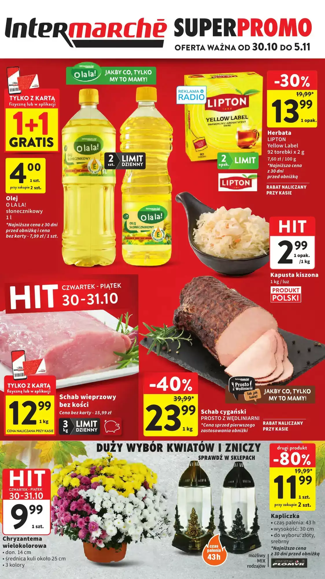 Intermarche Gazetka 30.10.2025 - 05.11.2025