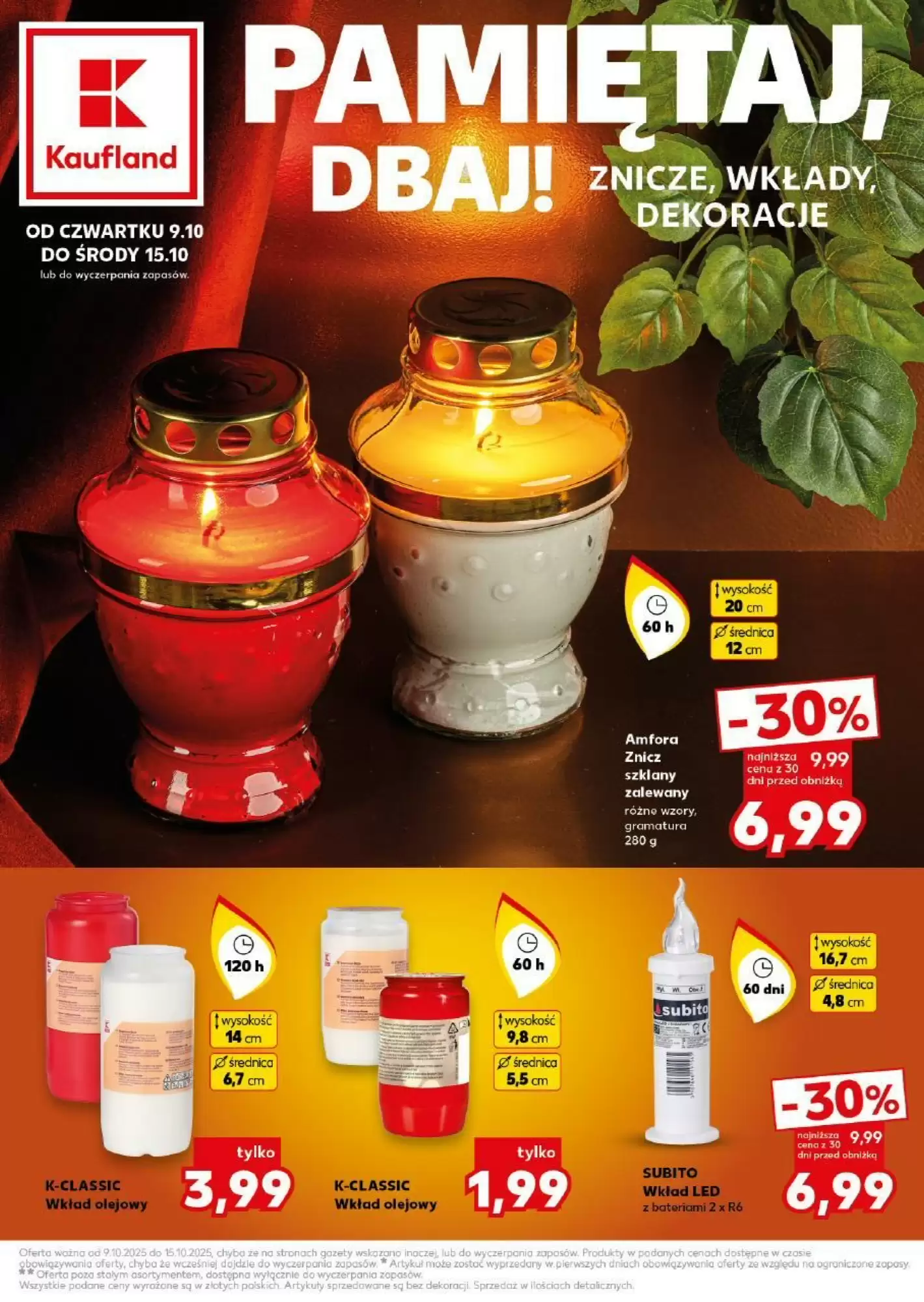 Kaufland Gazetka 09.10.2025 - 15.10.2025