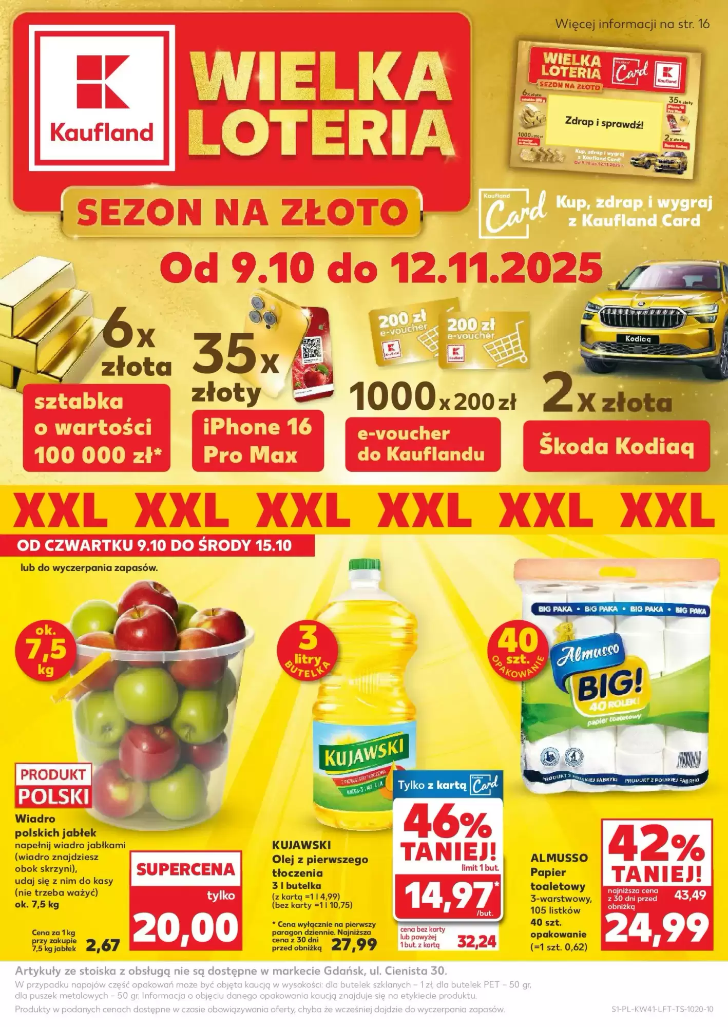 Kaufland Gazetka 09.10.2025 - 15.10.2025
