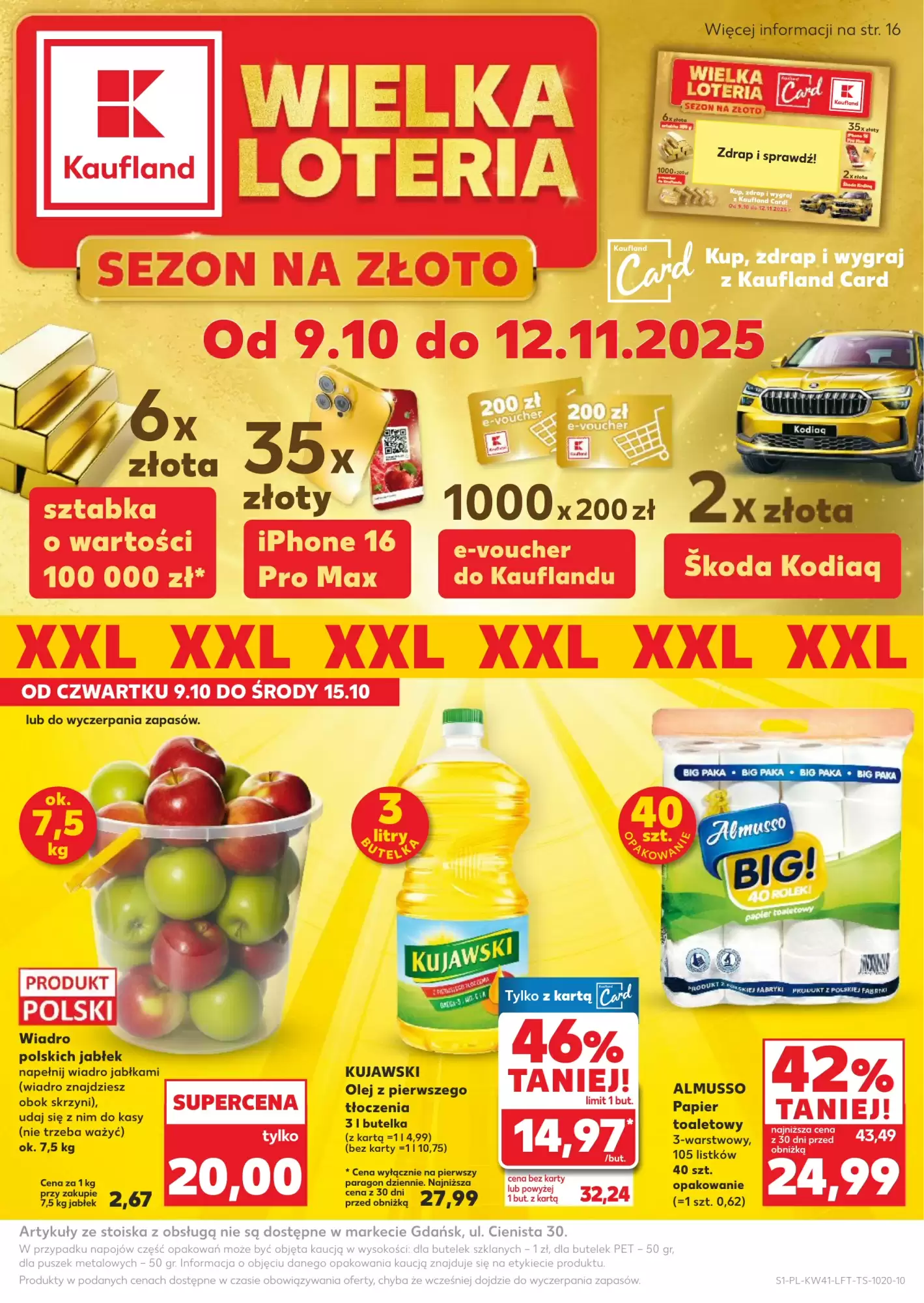 Kaufland Gazetka 09.10.2025 - 15.10.2025