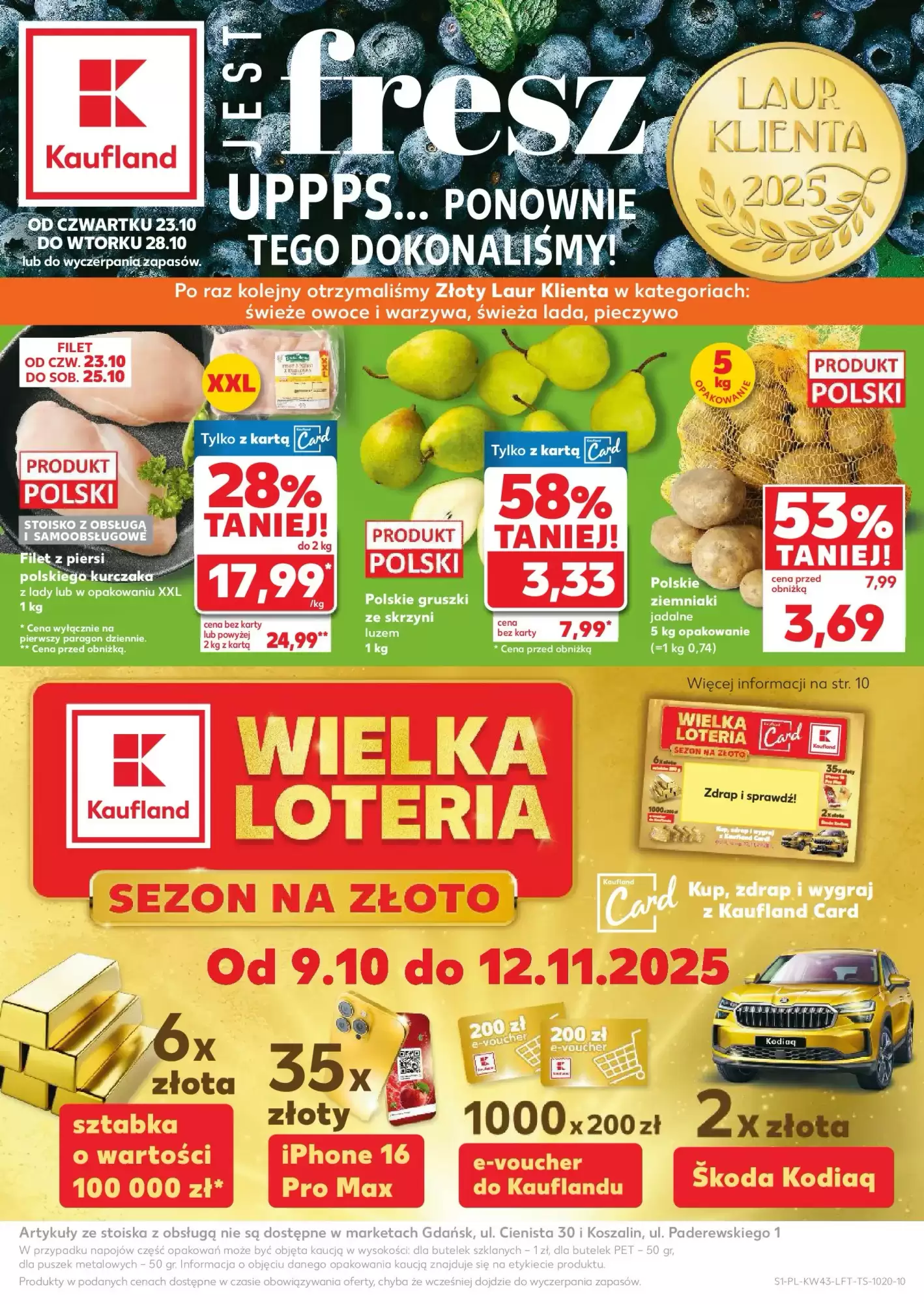 Kaufland Gazetka 23.10.2025 - 28.10.2025