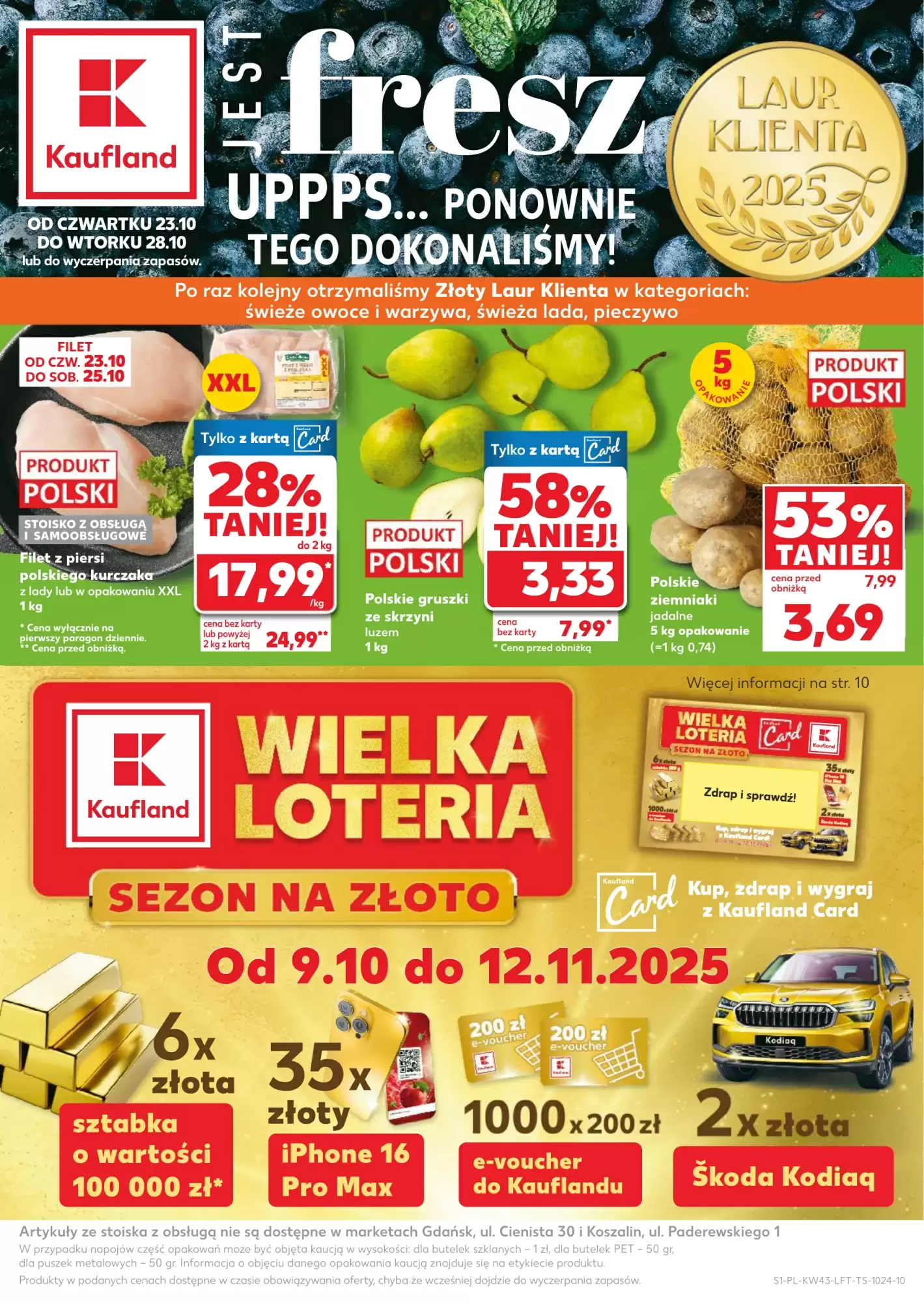 Kaufland Gazetka 23.10.2025 - 28.10.2025