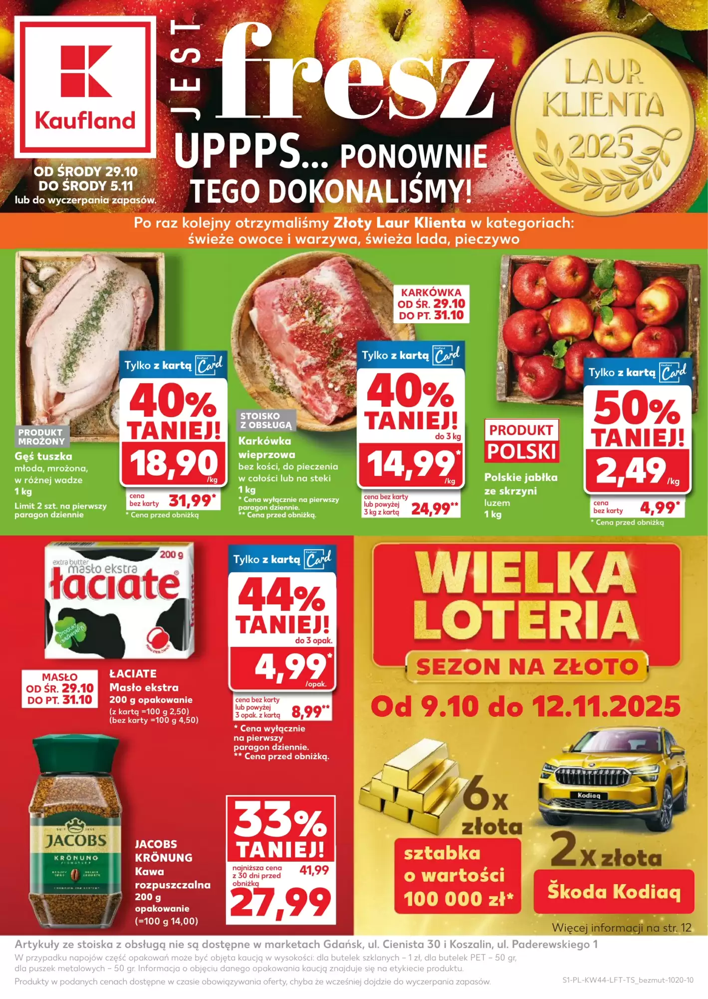 Kaufland Gazetka 29.10.2025 - 05.11.2025