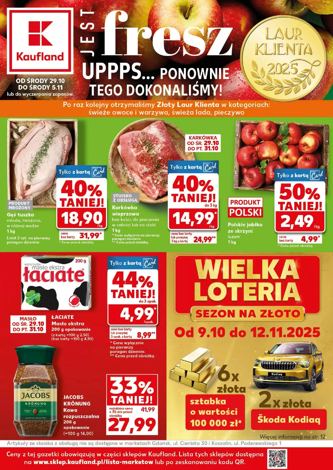Kaufland Gazetka 29.10.2025 - 05.11.2025