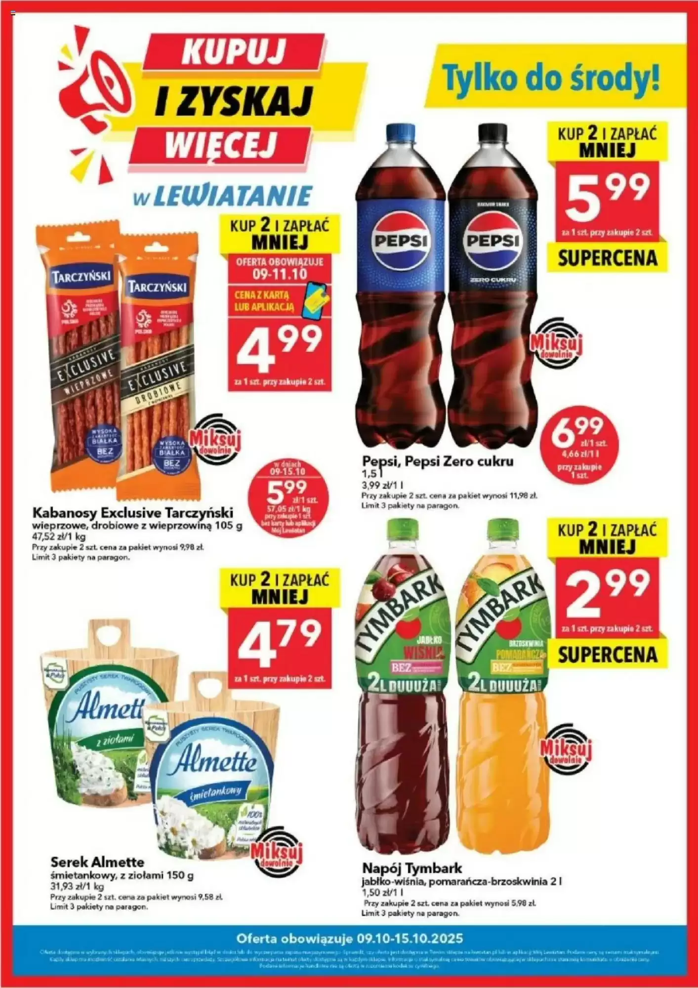 Lewiatan Gazetka 09.10.2025 - 15.10.2025