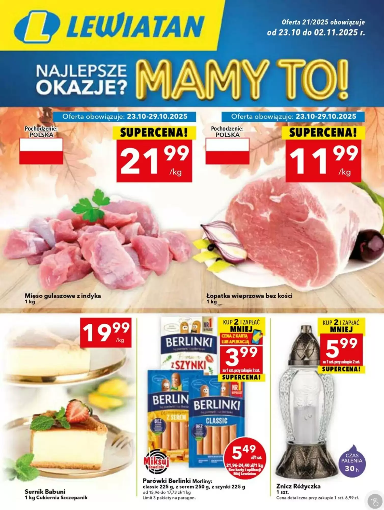 Lewiatan Gazetka 23.10.2025 - 02.11.2025