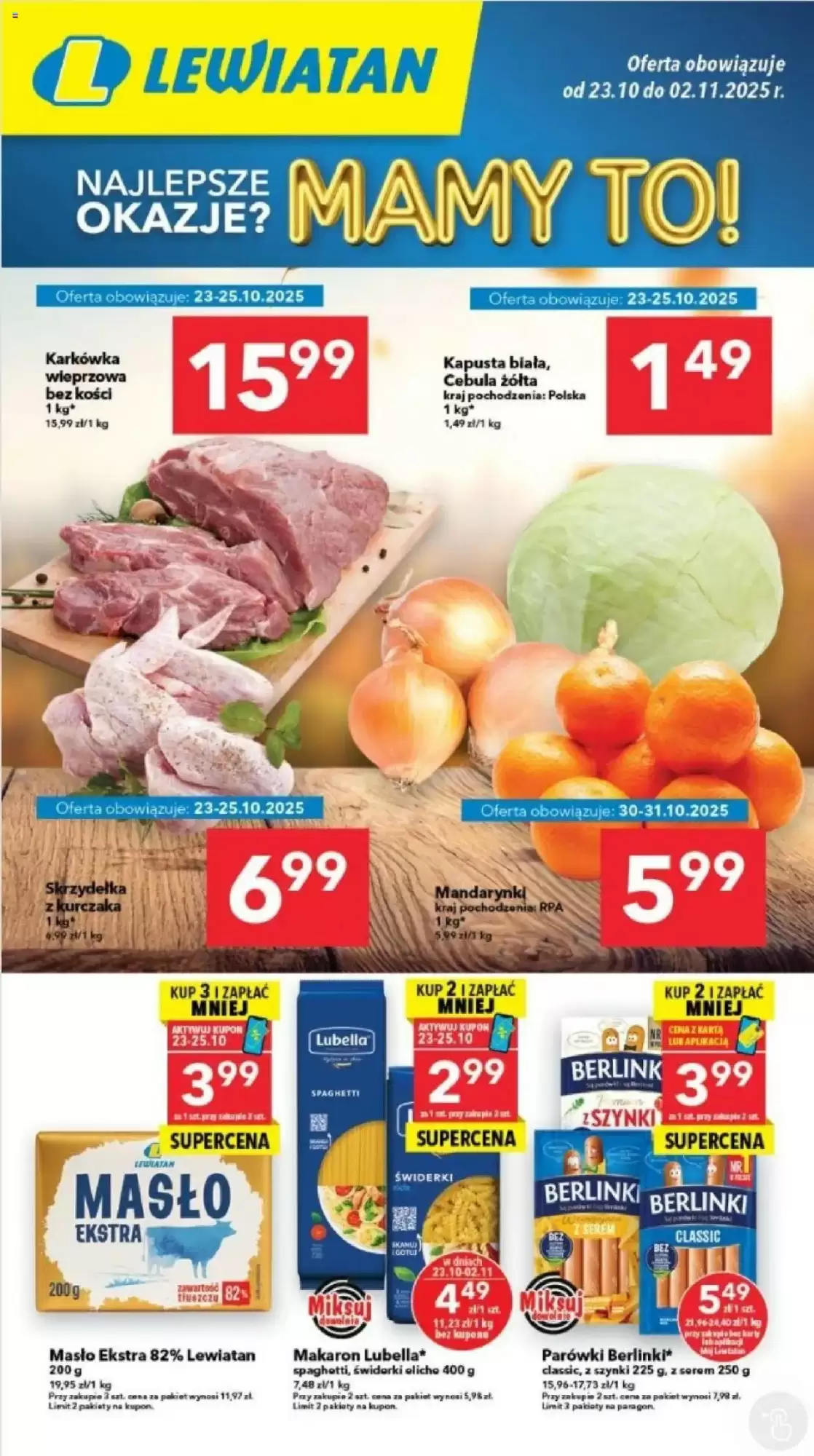 Lewiatan Gazetka 23.10.2025 - 02.11.2025