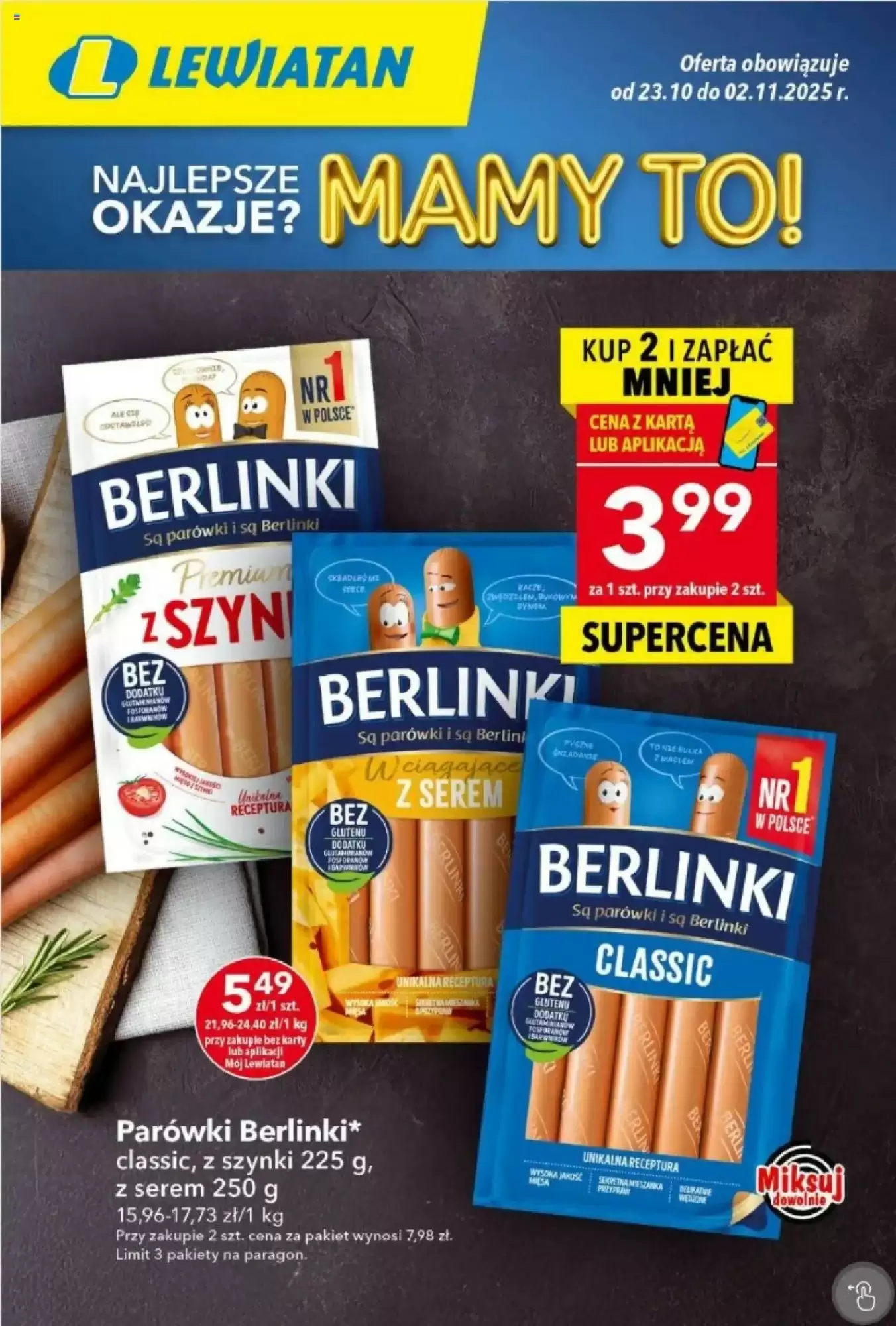 Lewiatan Gazetka 23.10.2025 - 02.11.2025