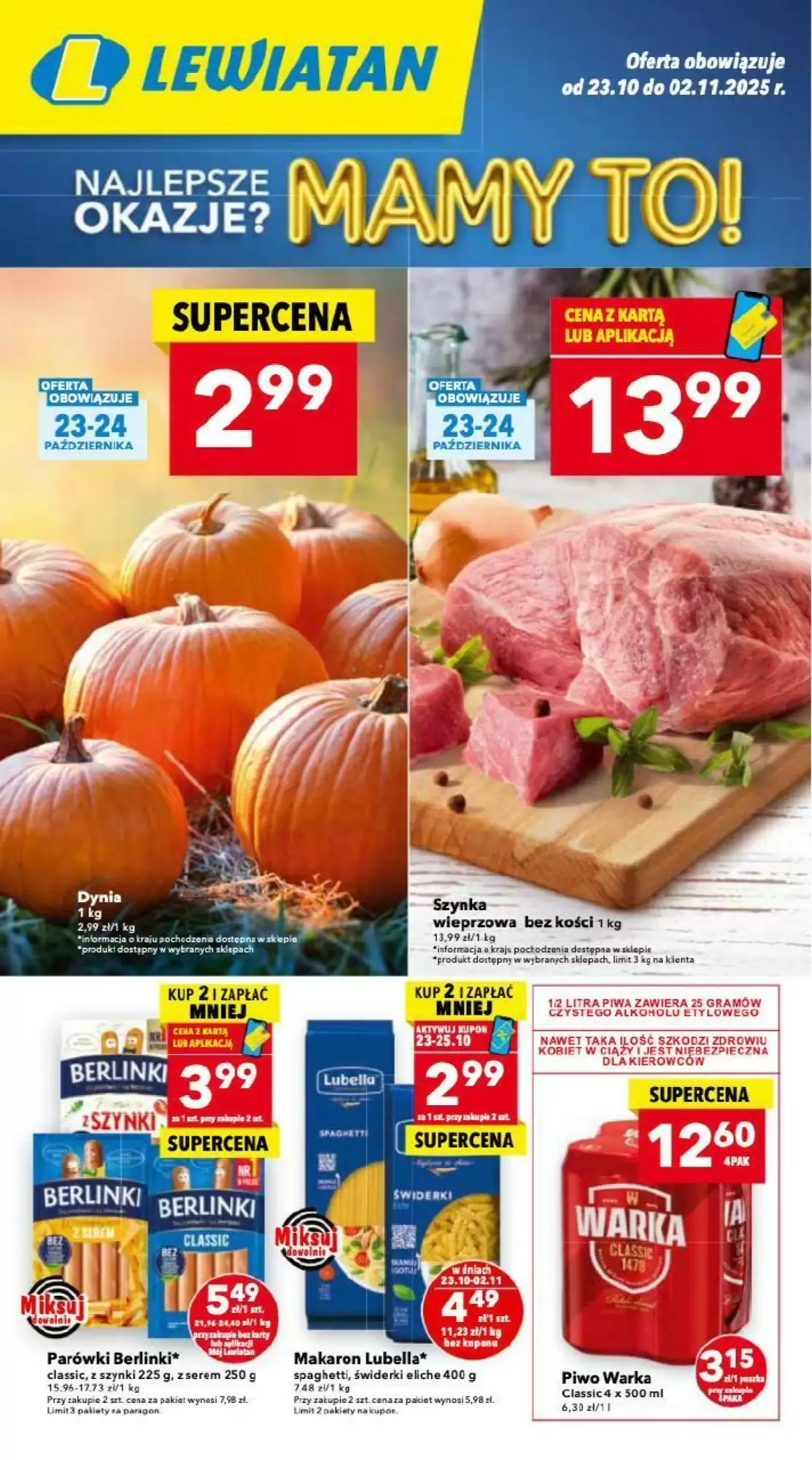Lewiatan Gazetka 23.10.2025 - 02.11.2025
