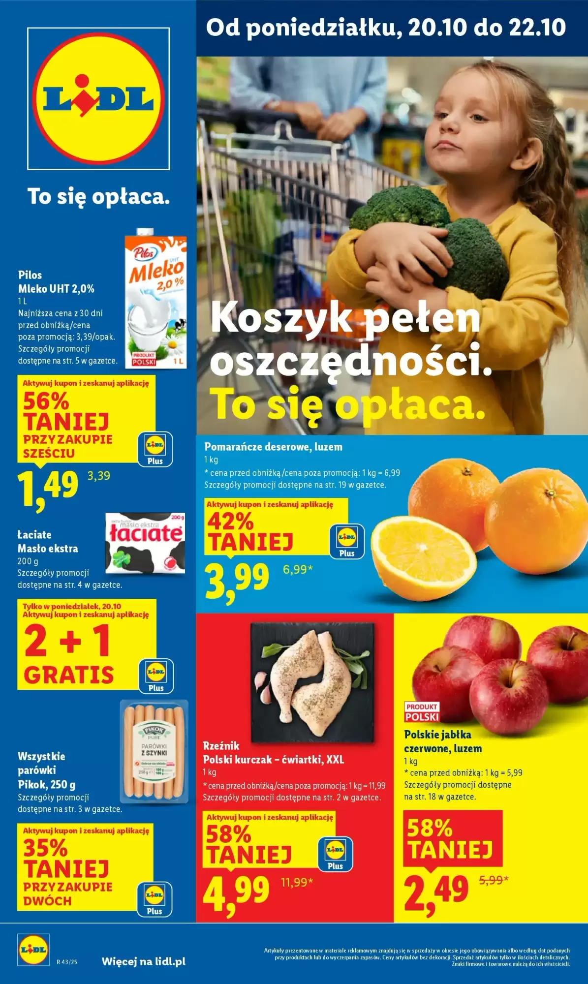 Lidl Gazetka 20.10.2025 - 22.10.2025