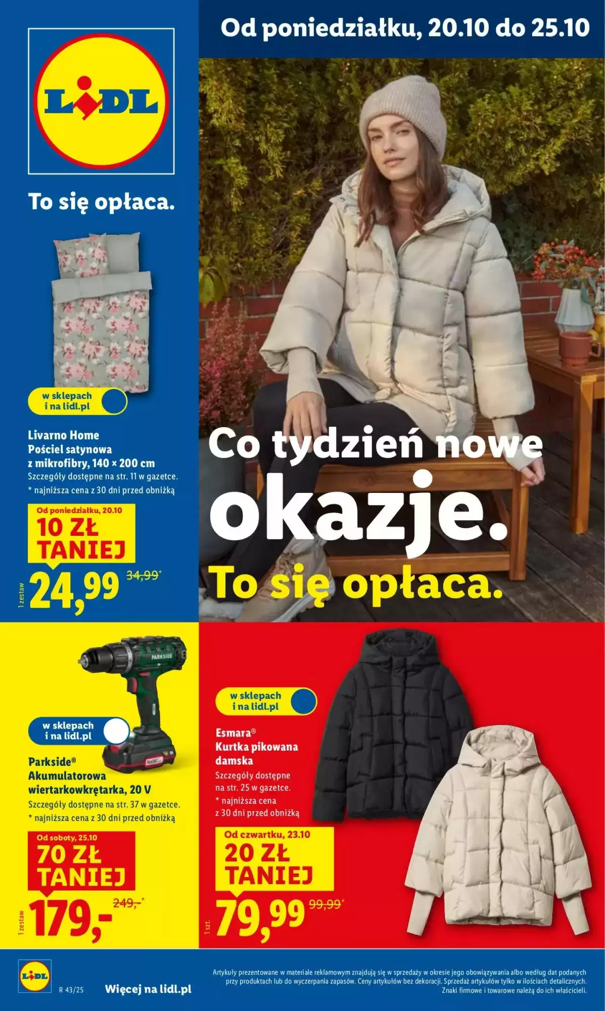 Lidl Gazetka 20.10.2025 - 25.10.2025