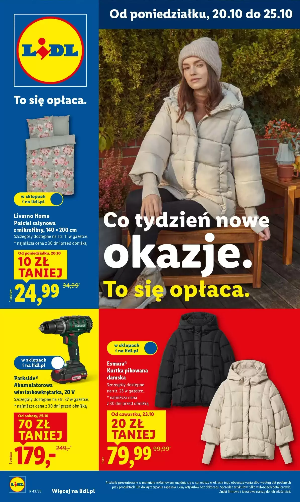 Lidl Gazetka 20.10.2025 - 25.10.2025