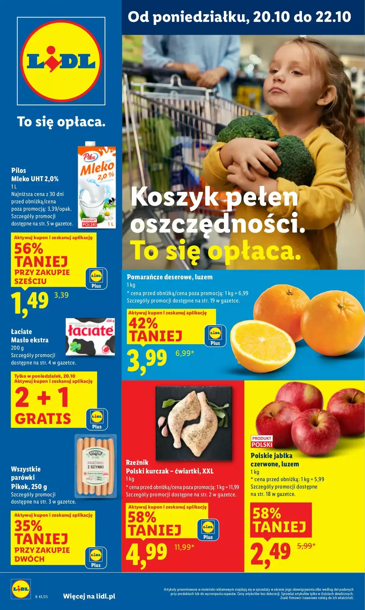 Lidl Gazetka 20.10.2025 - 22.10.2025