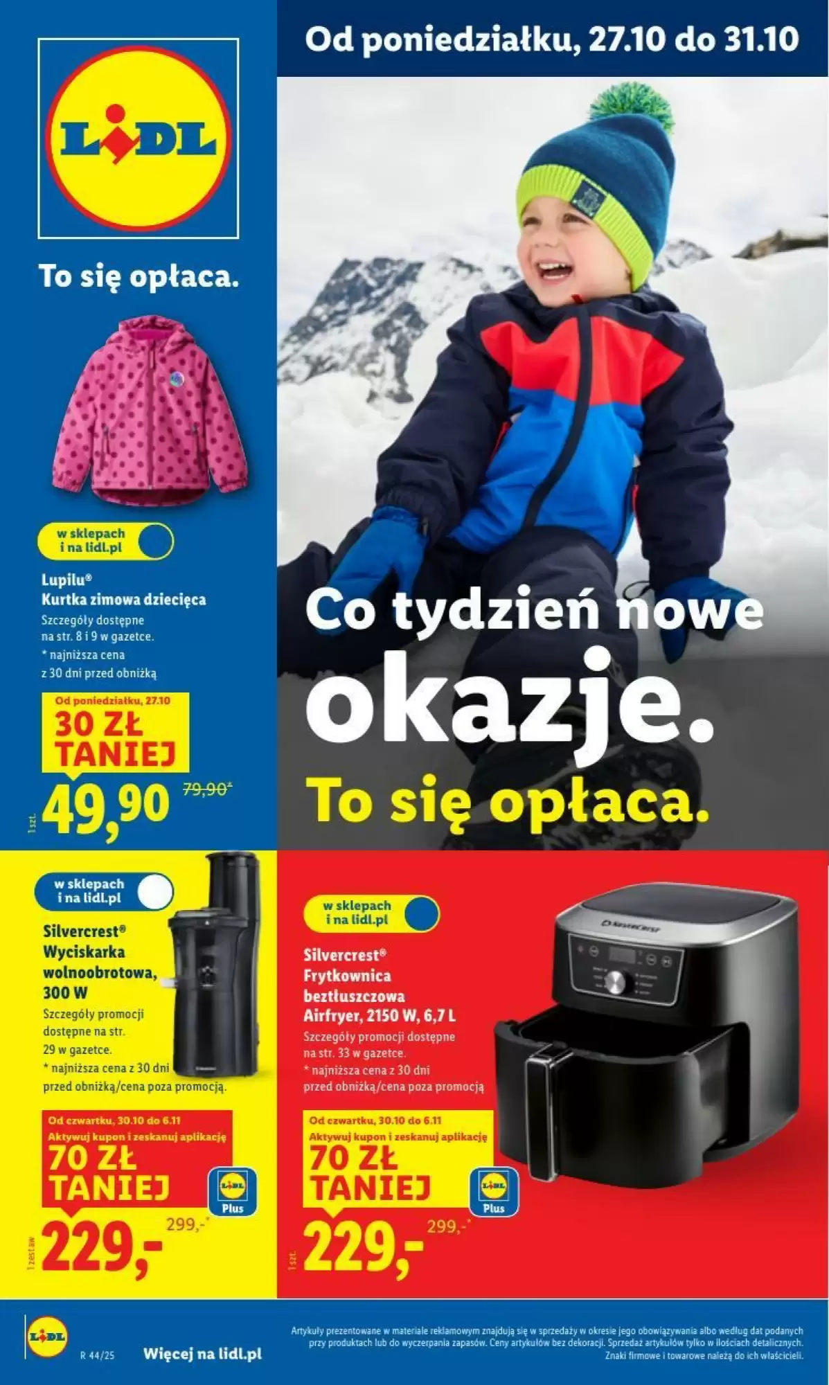 Lidl Gazetka 27.10.2025 - 31.10.2025