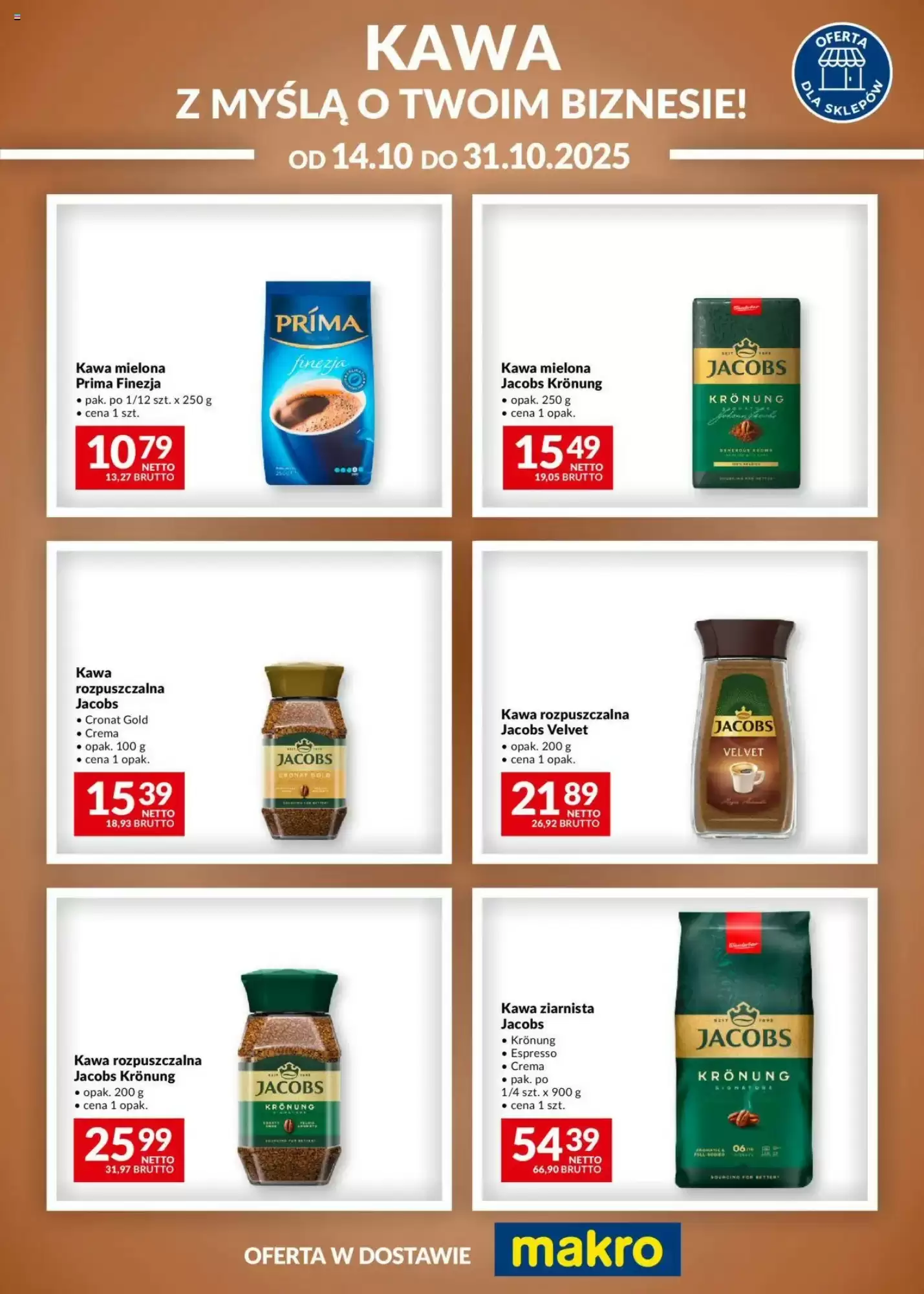Makro Gazetka 14.10.2025 - 31.10.2025
