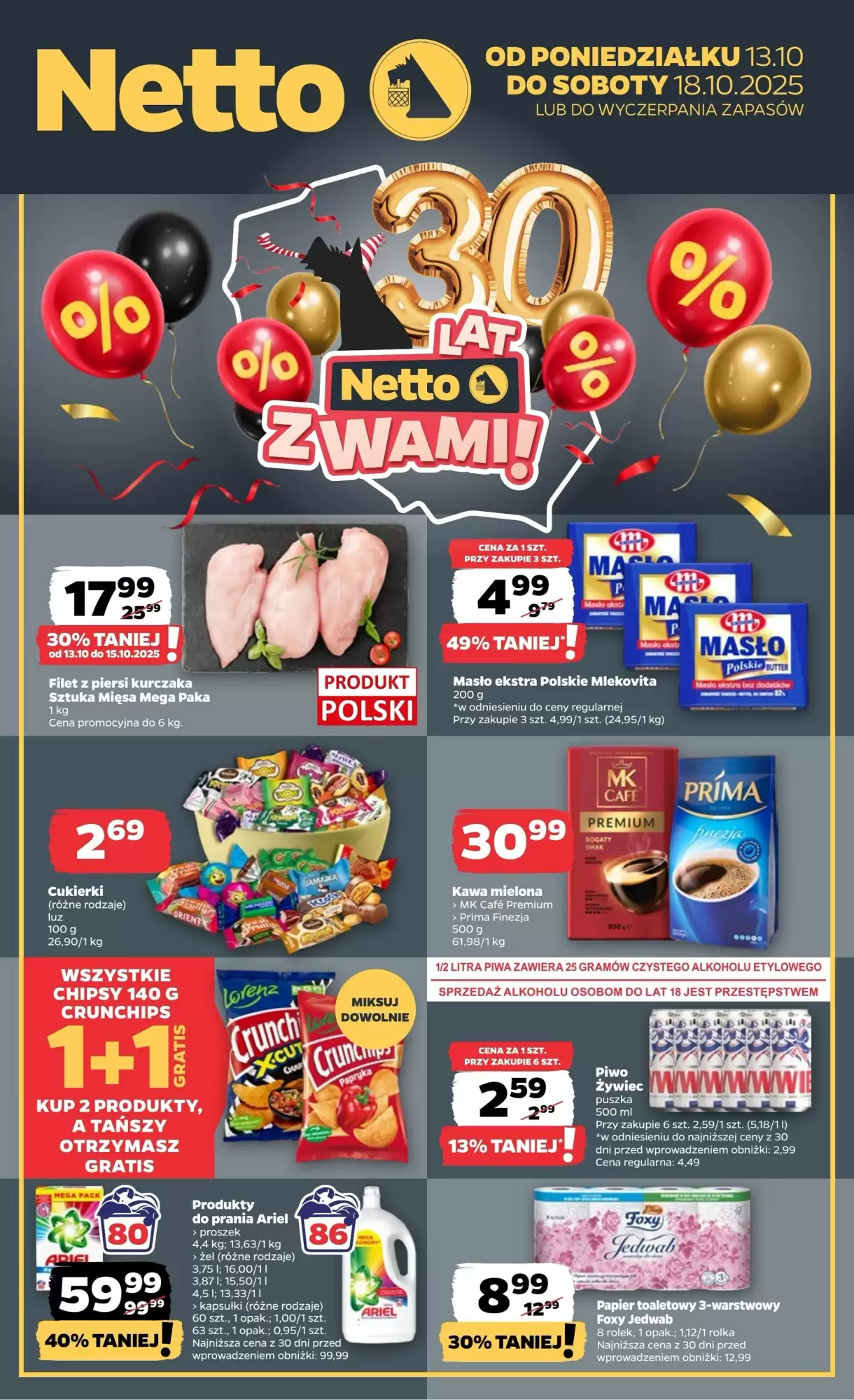Netto Gazetka 13.10.2025 - 18.10.2025