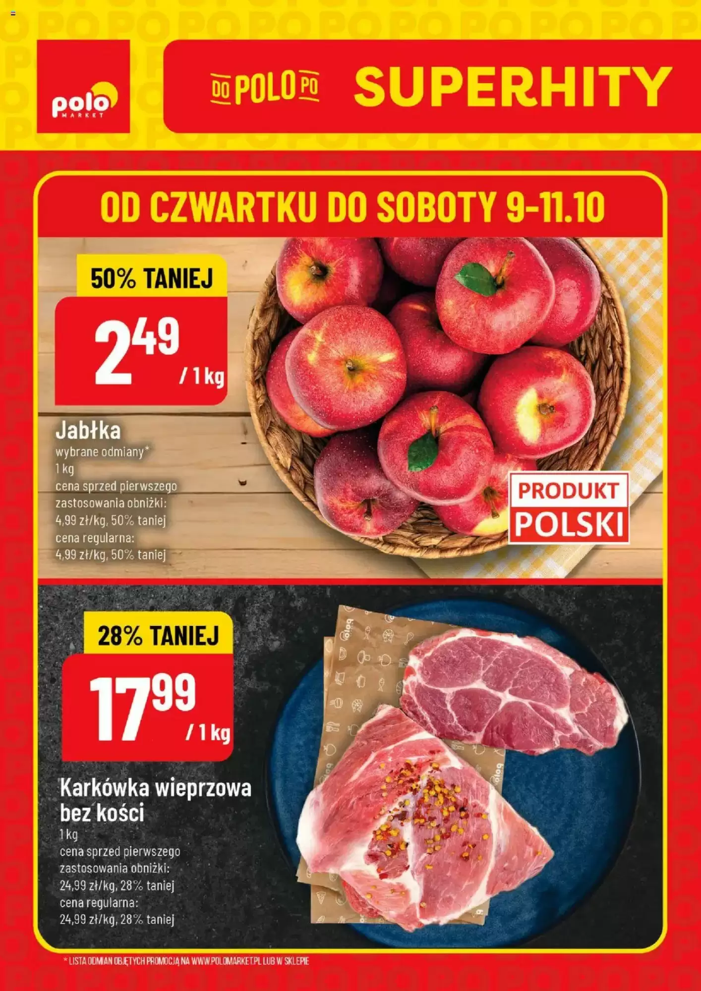 Polomarket Gazetka 09.10.2025 - 11.10.2025