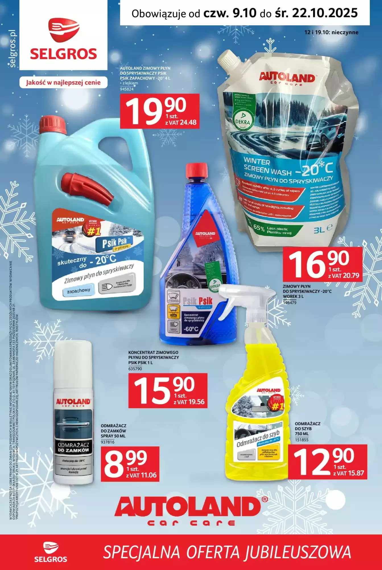 Selgros Gazetka 09.10.2025 - 22.10.2025