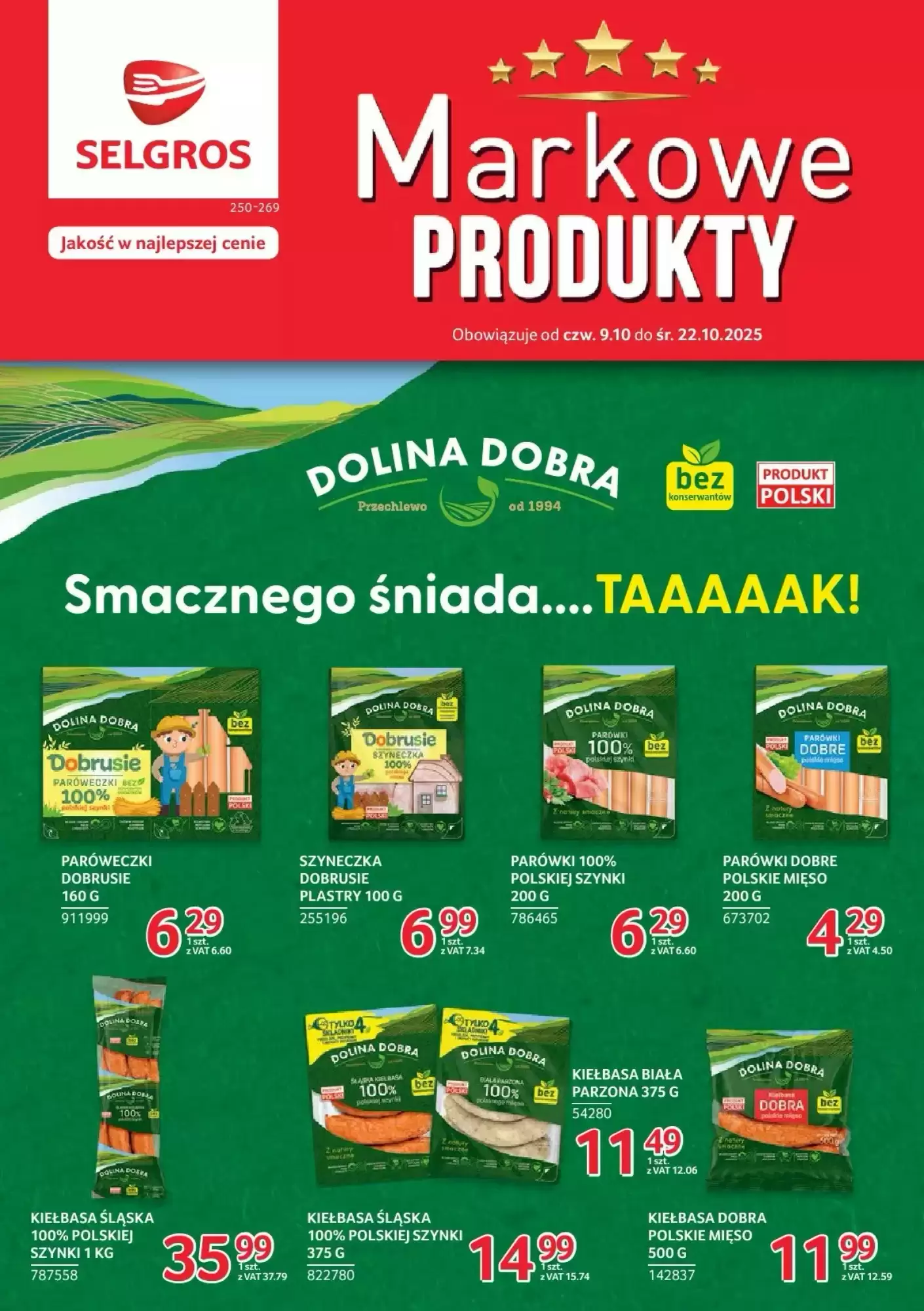 Selgros Gazetka 09.10.2025 - 22.10.2025